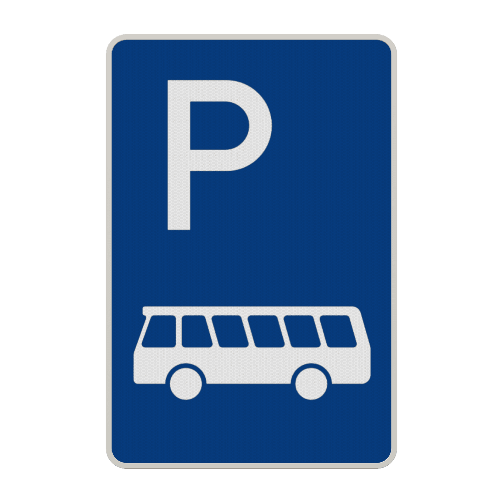 Parkschilder - Parkplatz nur für Kraftomnibusse