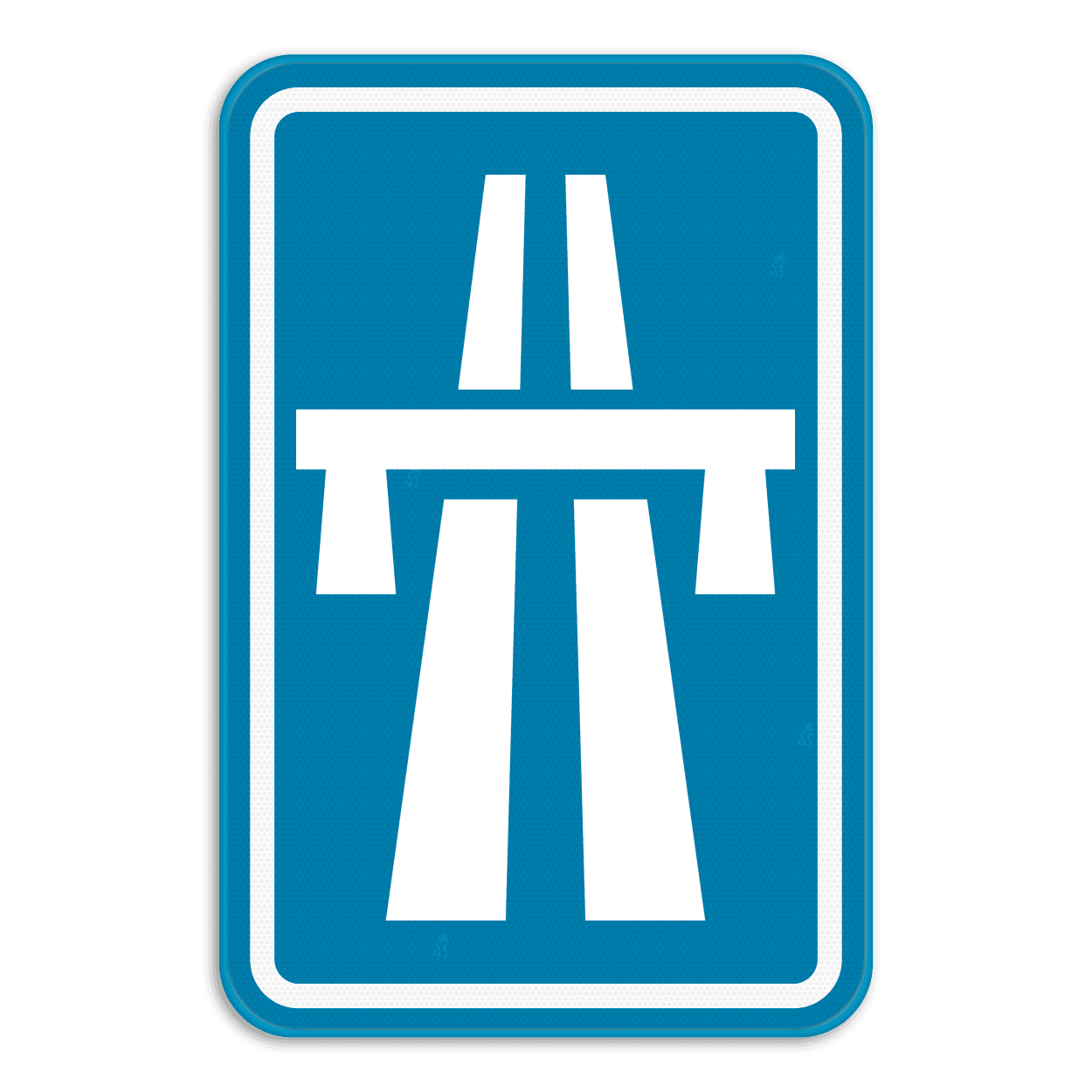 Verkeersbord SB250 F5 - Autosnelweg