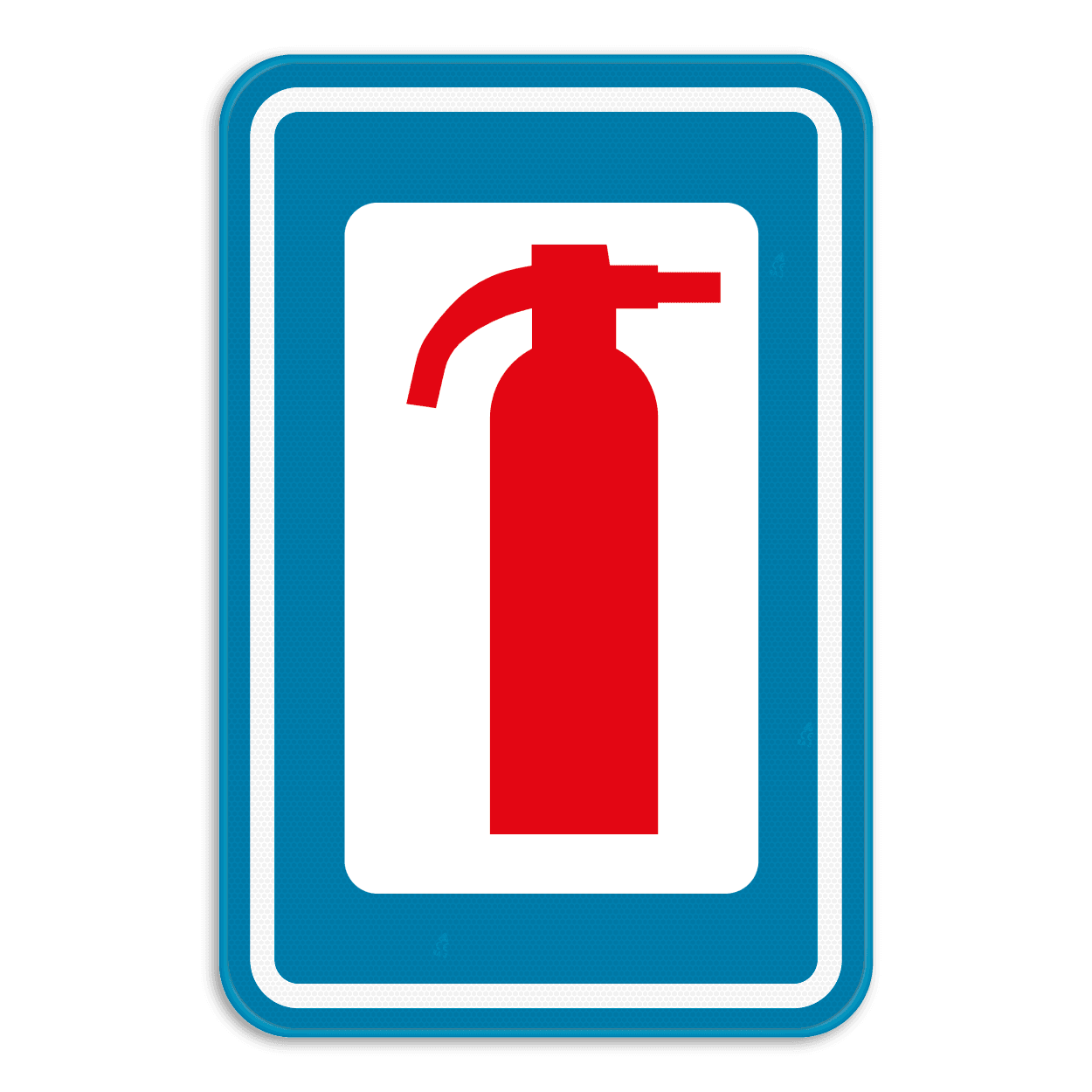 Verkeersbord SB250 F56 - Brandblusapparaat