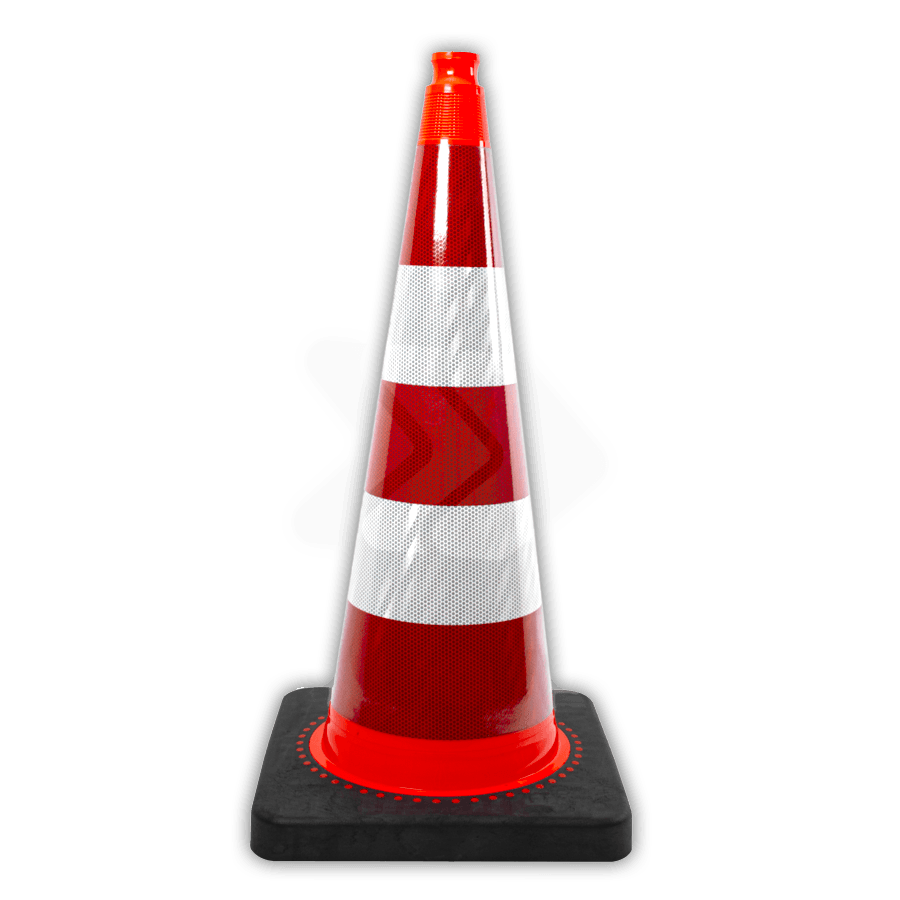 Verkeerskegel 75cm reflecterend klasse 2 officieel