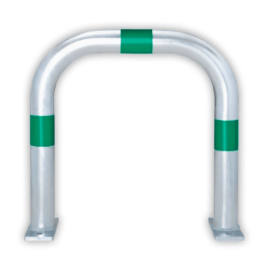 Arceau de protection en acier 500x500xØ60mm réfléchissant