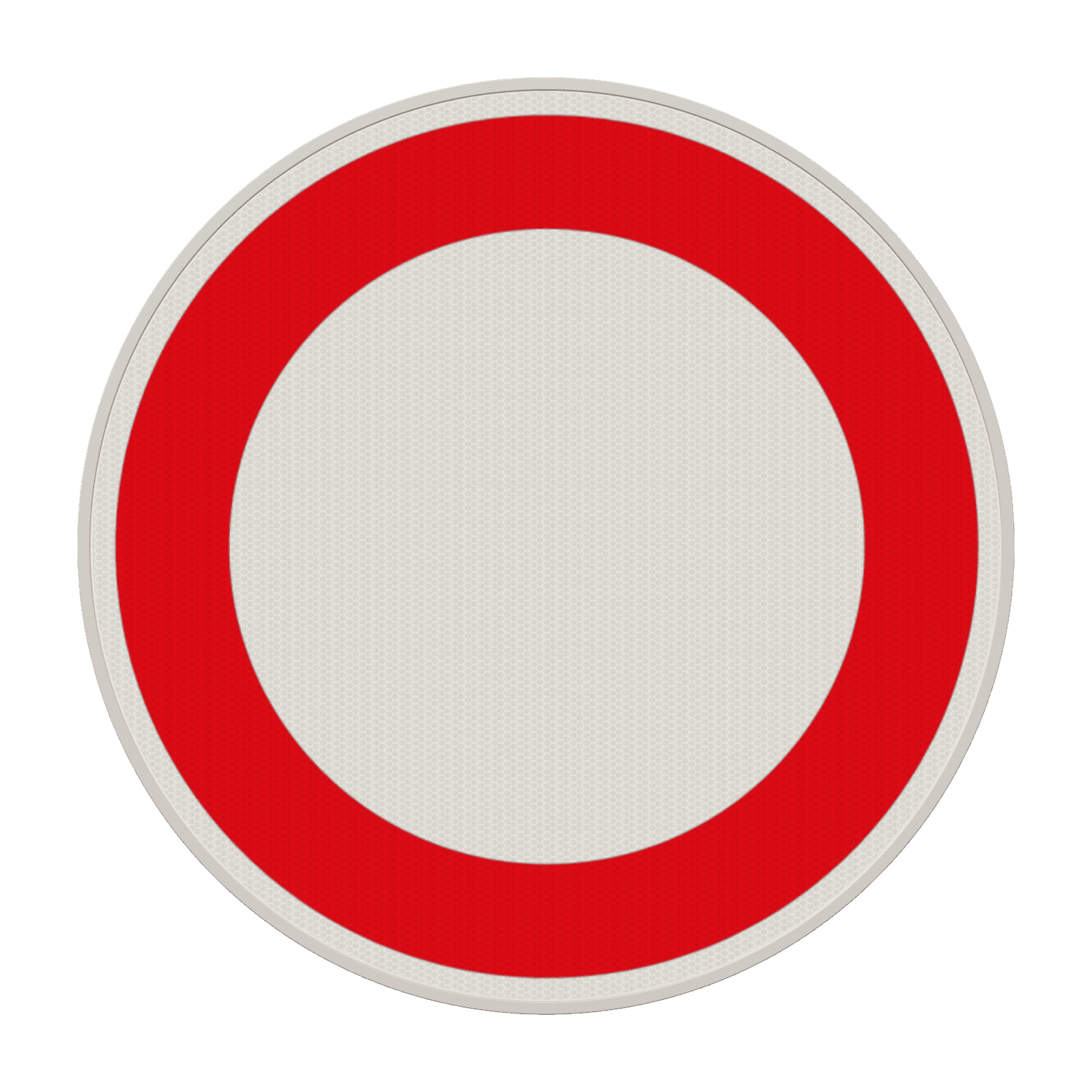 Verkehrszeichen 250 - Verbot für Fahrzeuge aller Art