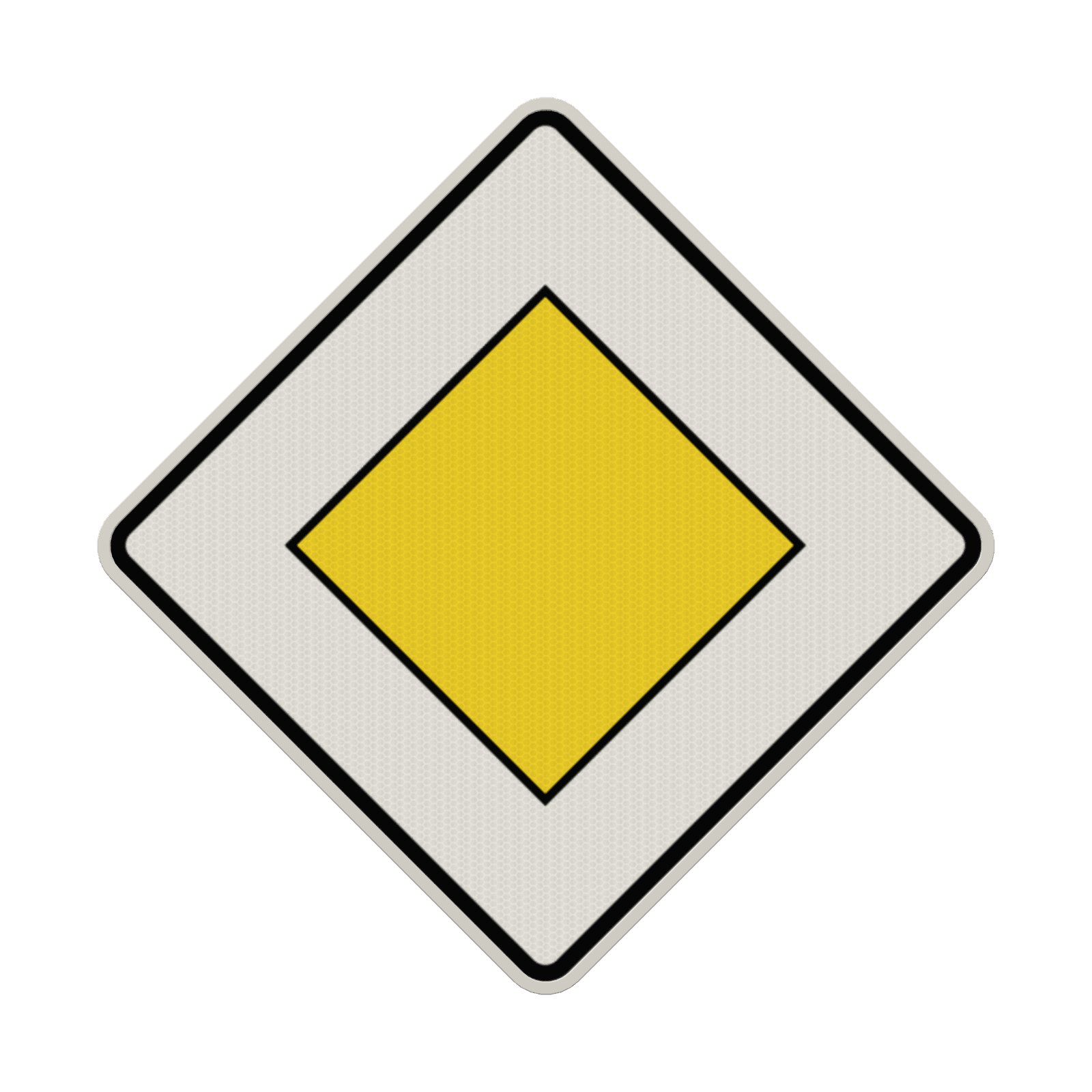 Verkehrszeichen 306 - Vorfahrtstraße