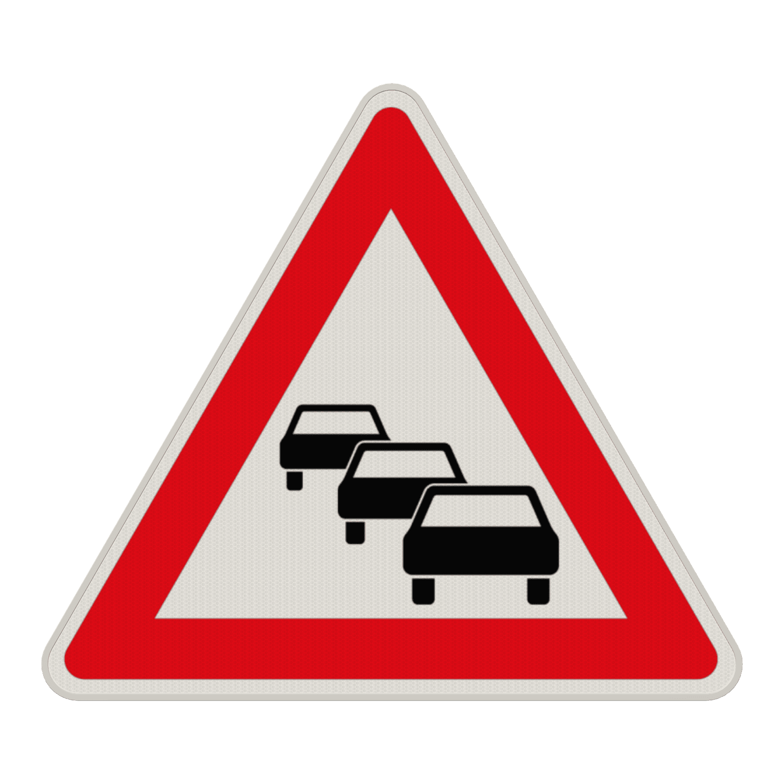 Gefahrzeichen 124 - Stau