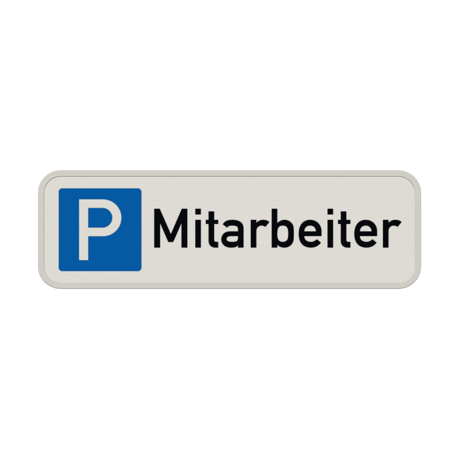 Parkschilder - Parkplatz nur für Mitarbeiter