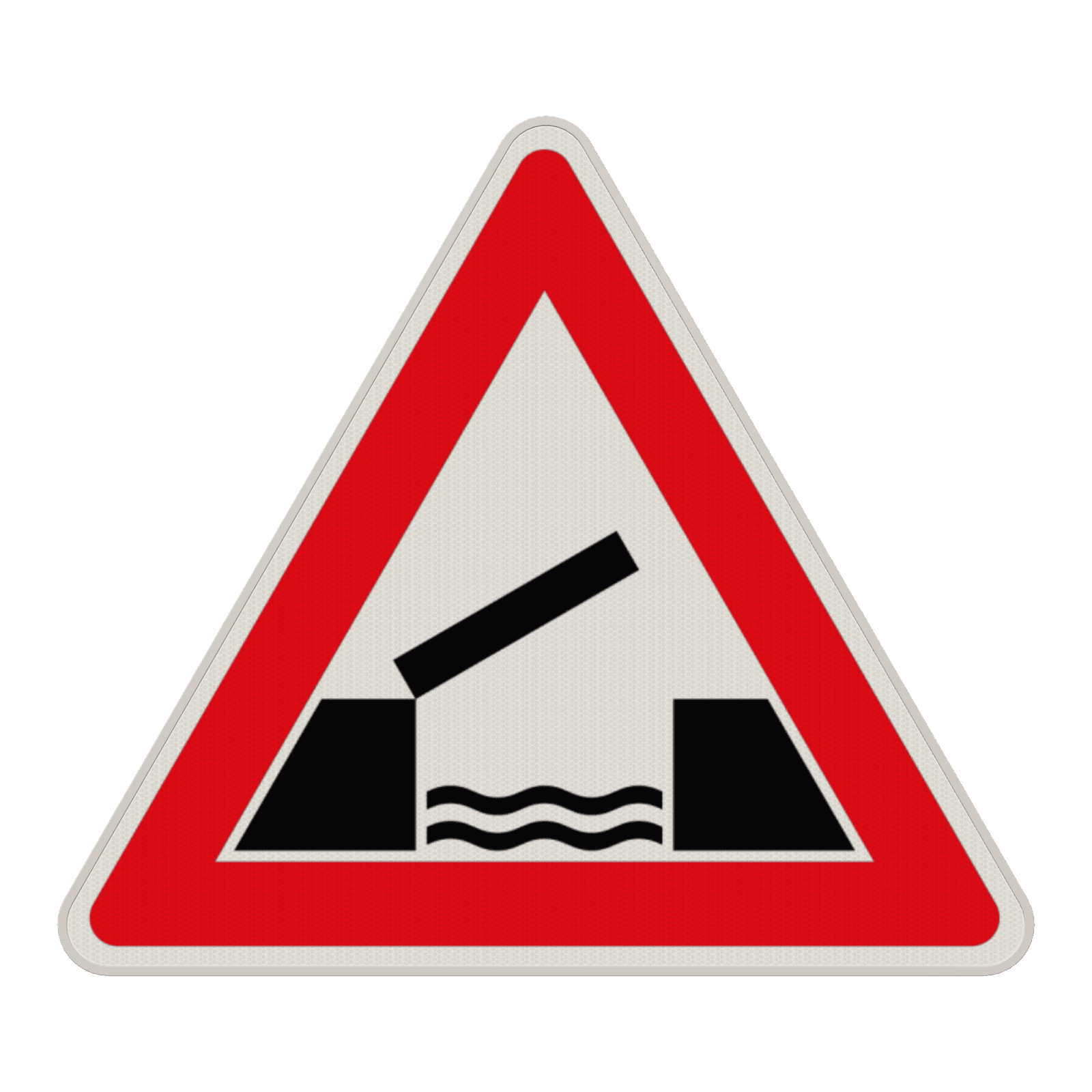 Gefahrzeichen 101-55 - Bewegliche Brücke