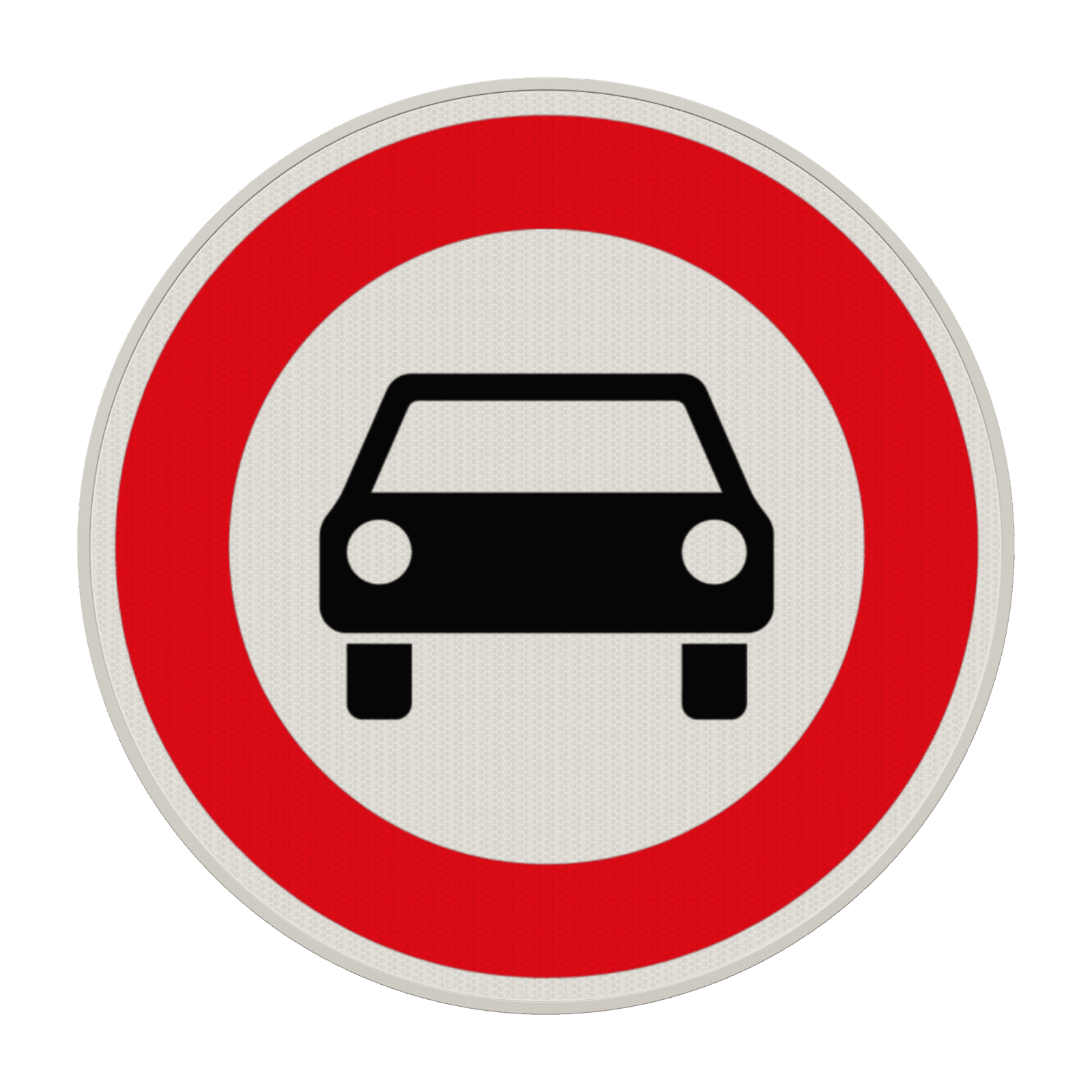 Verkehrszeichen 251 - Verbot für Kraftwagen und sonstige mehrspurige Kraftfahrzeuge