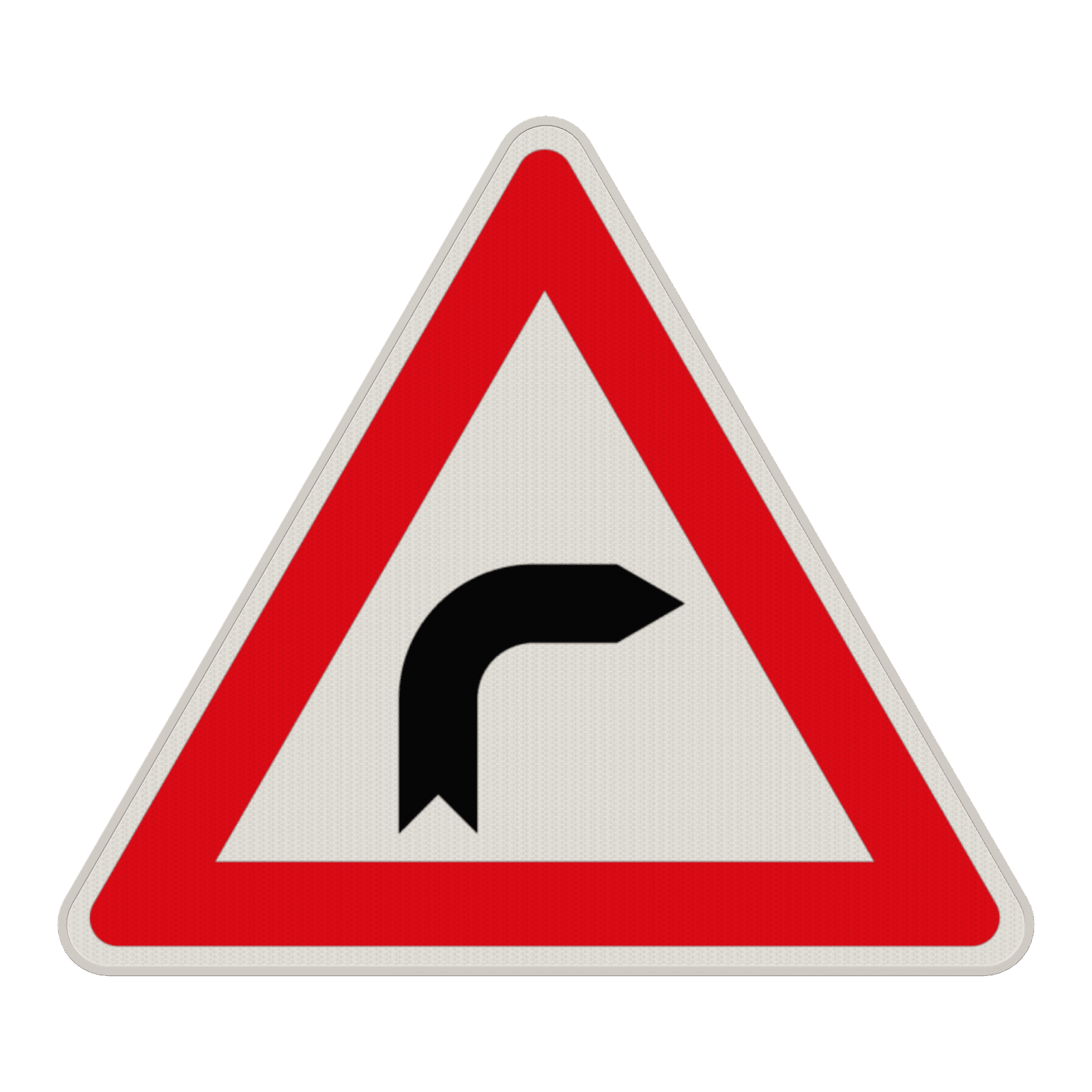 Gefahrzeichen 103-20 - Kurve (rechts) / Rechtskurve