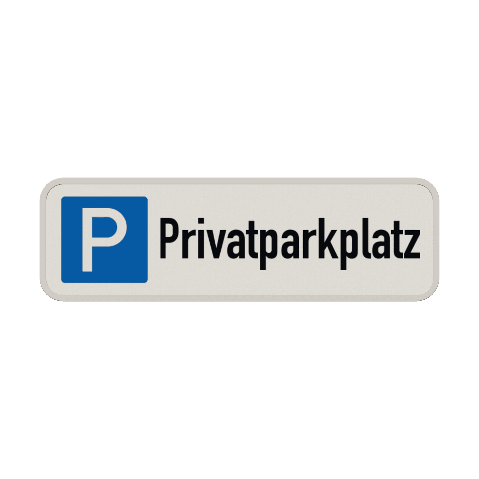 Parkschilder - Privatparkplatz