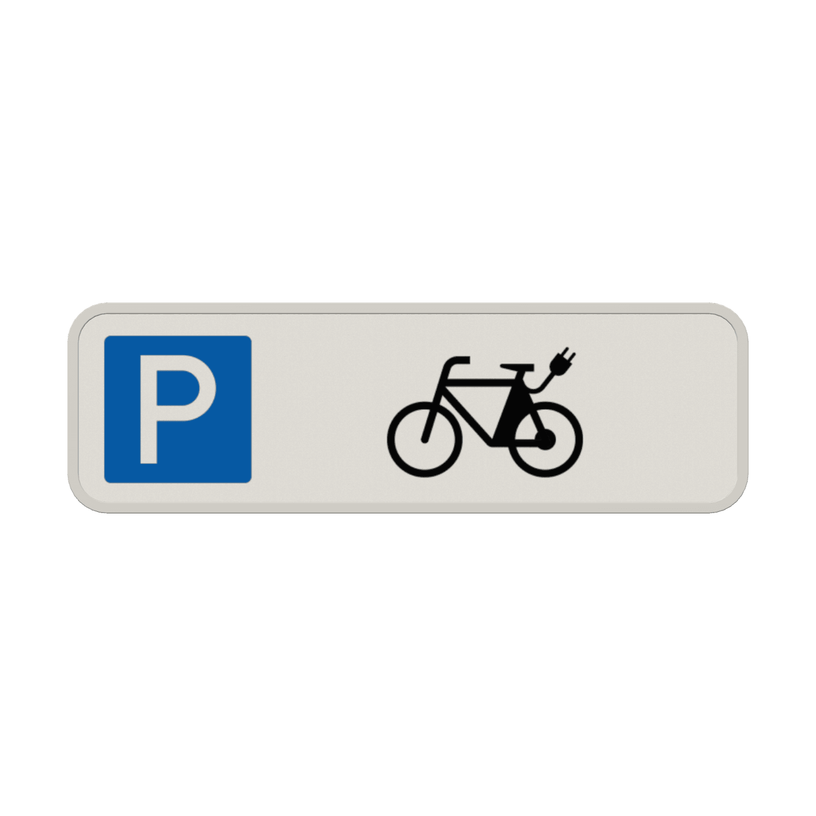 Parkschilder - Parkplatz nur für Elektrische Fahrräder
