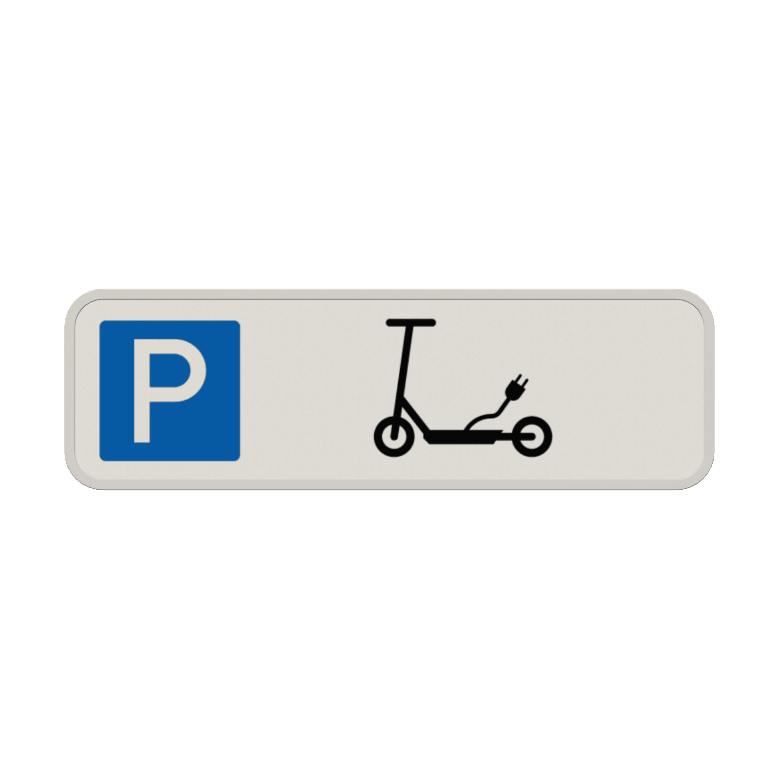 Parkschilder - Parkplatz nur für Elektrokleinstfahrzeuge