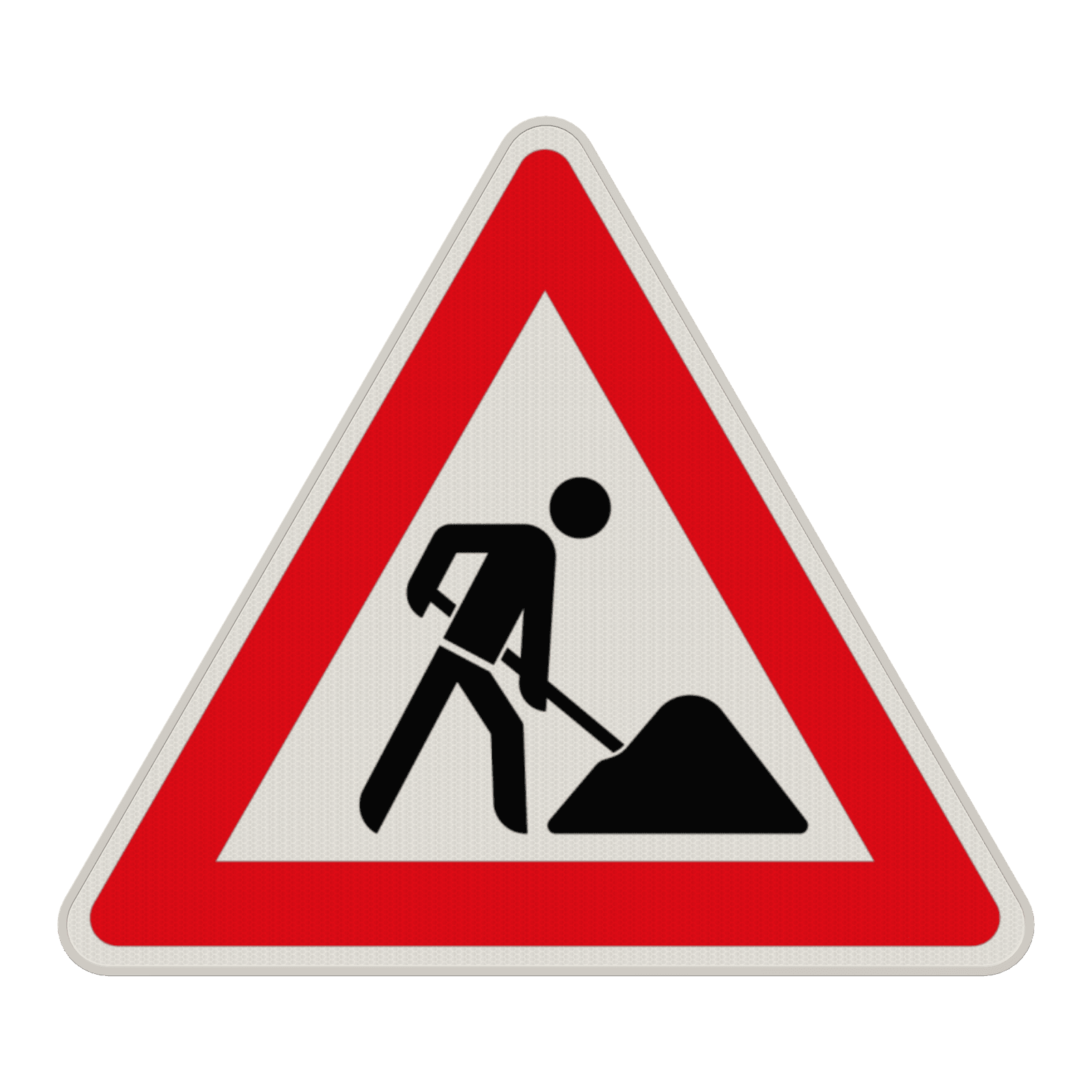 Gefahrzeichen 123 - Arbeitsstelle / Gefahrenzeichen