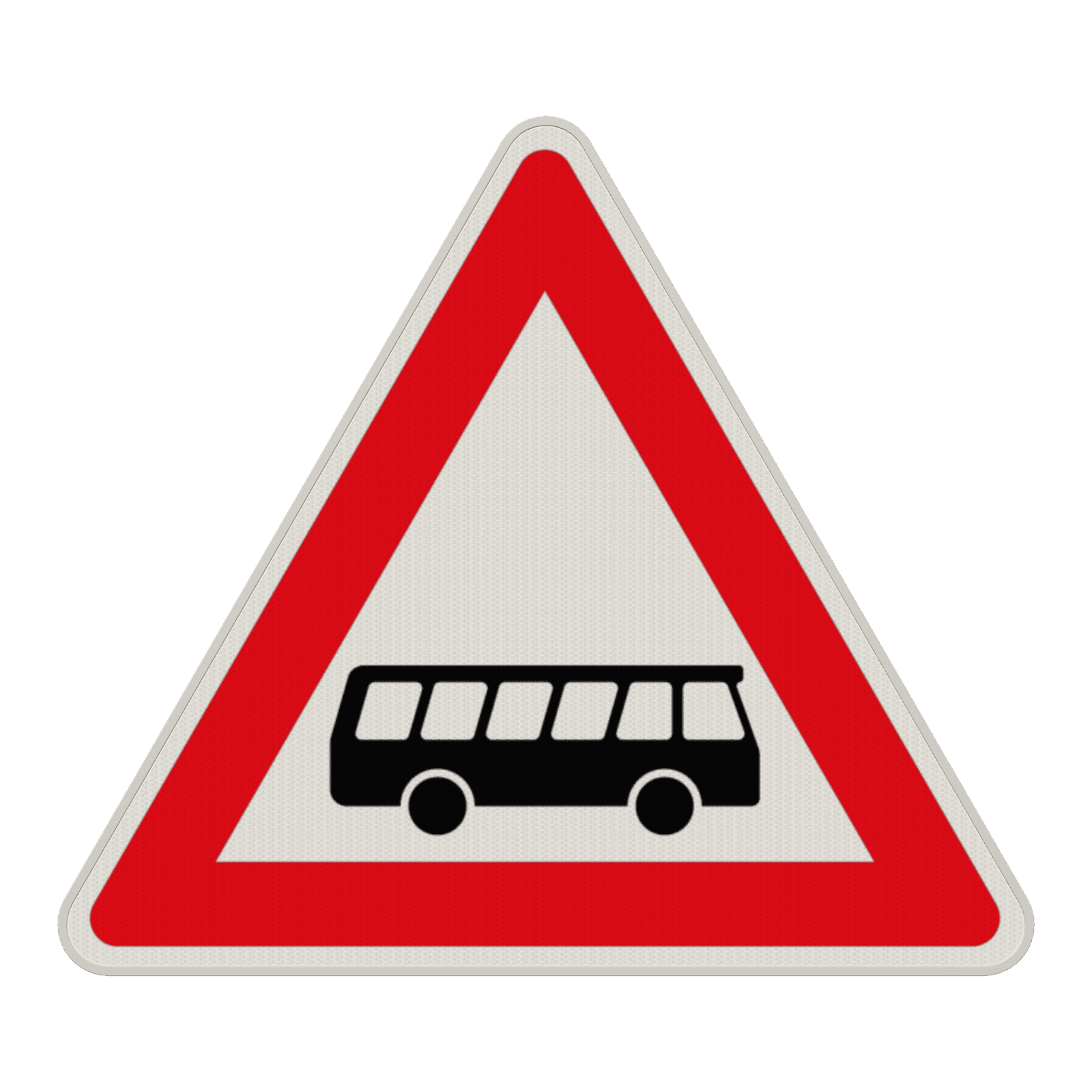 Verkehrszeichen 145-20 - Kraftomnibusse! Aufstellung links