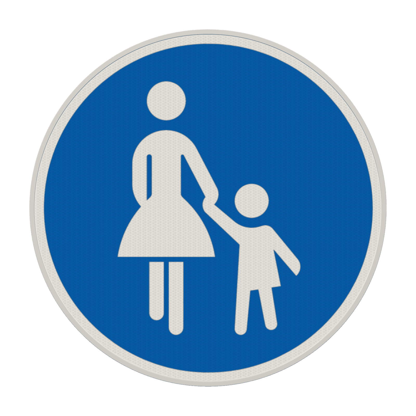 Verkehrszeichen 239 - Gehweg