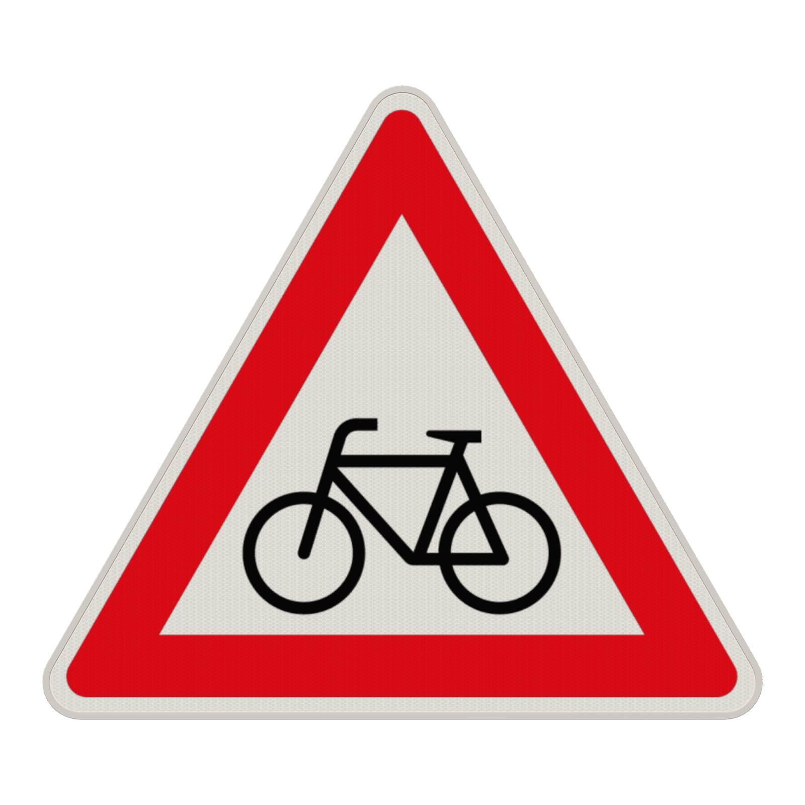 Verkehrszeichen 138-10 - Radfahrer / Radverkehr, rechts