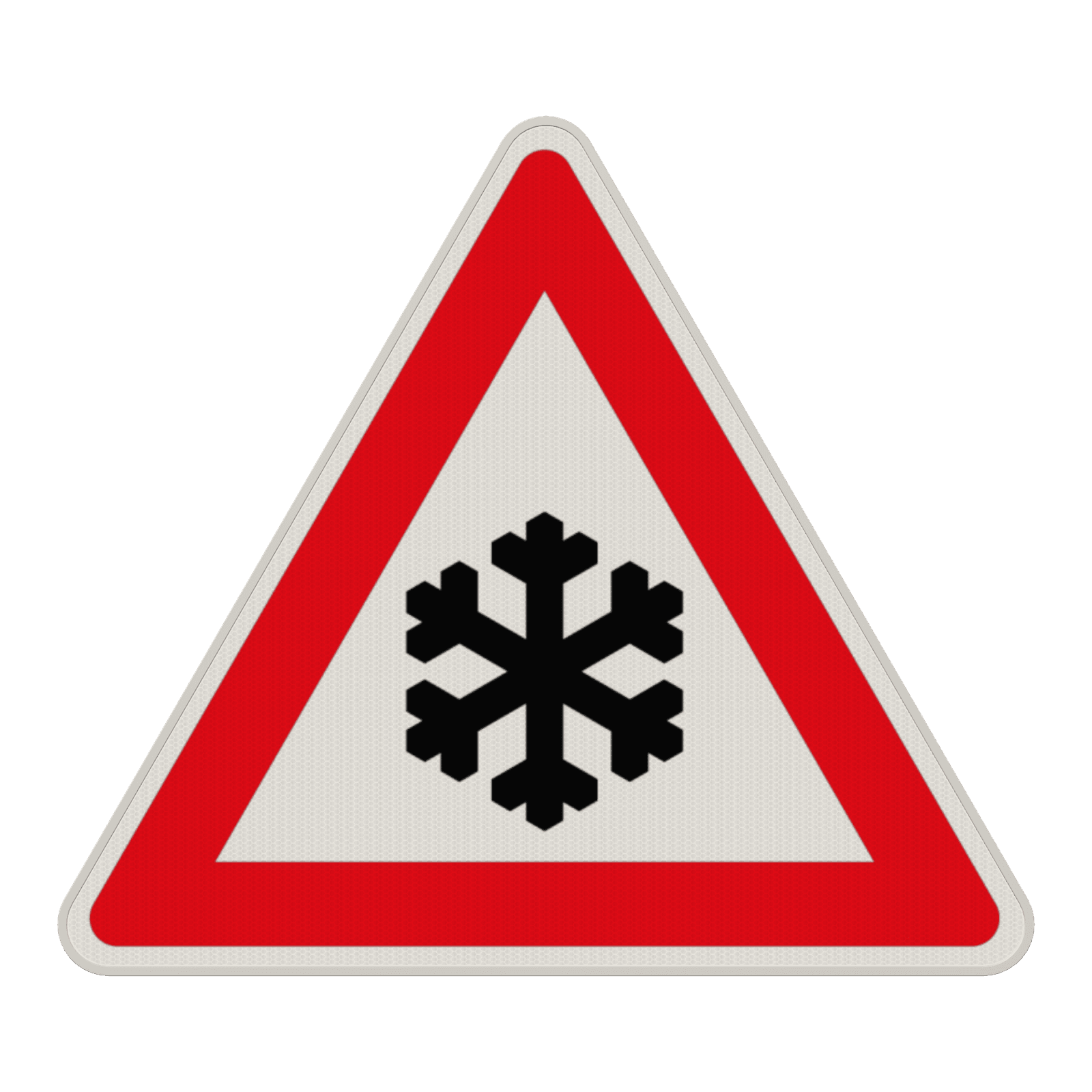 Gefahrzeichen 101-51 - Schnee- oder Eisglätte