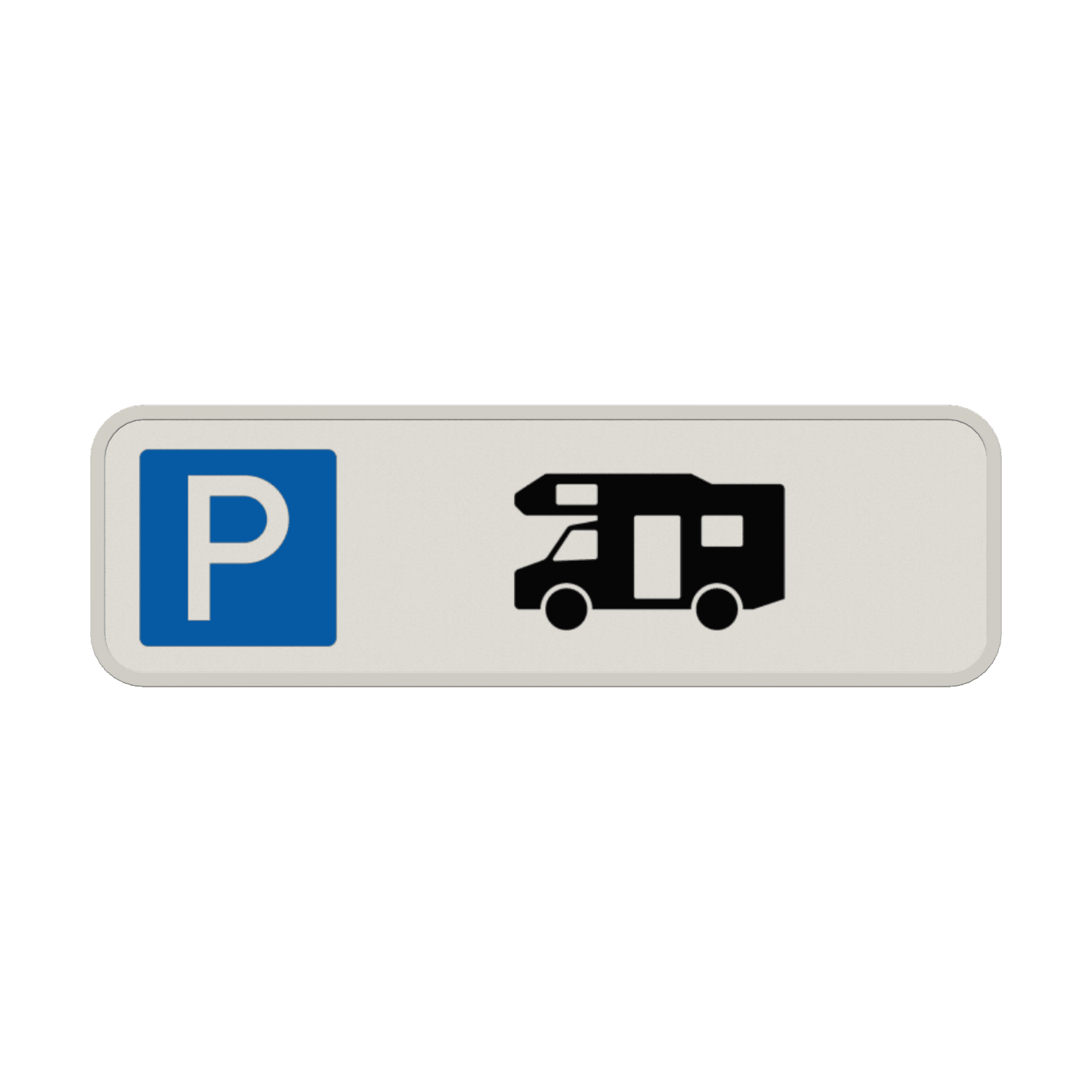 Parkschilder - Parkplatz nur für Wohnmobile