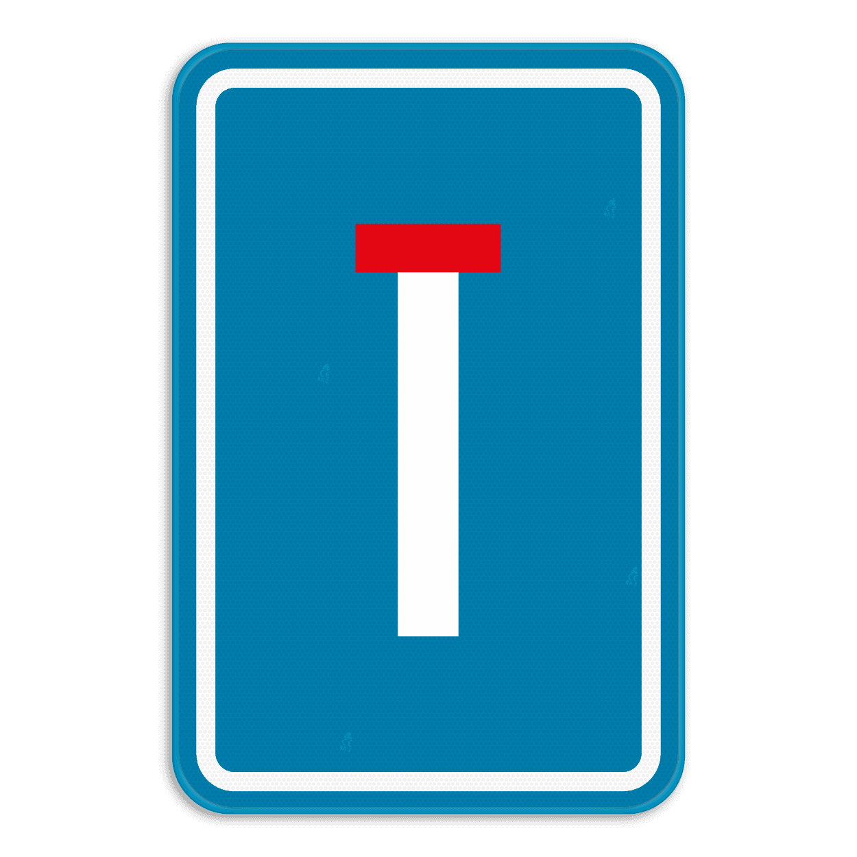 Verkeersbord SB250 F45 - Doodlopende weg