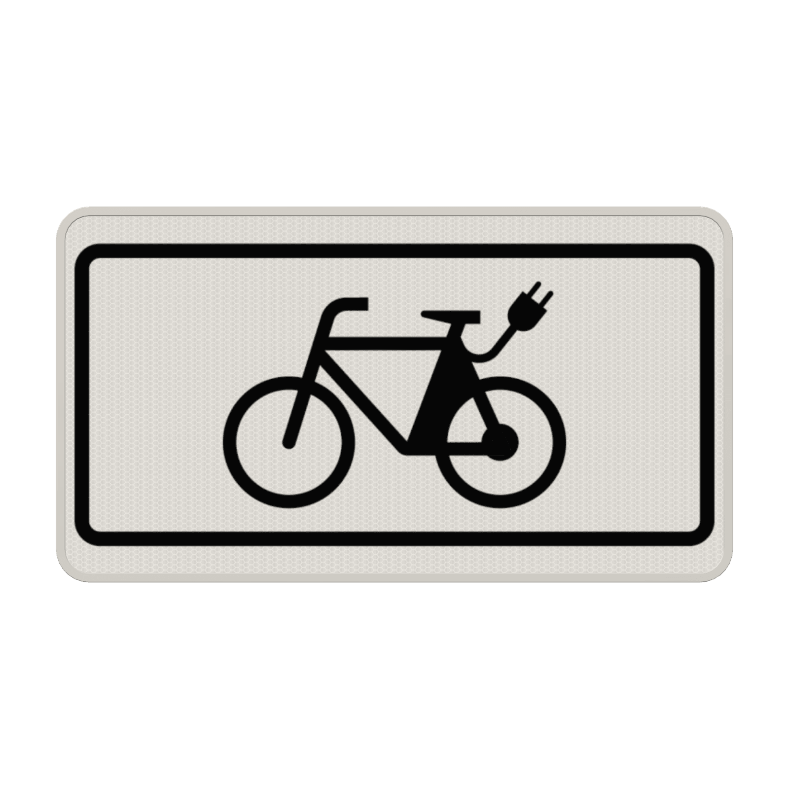 Verkehrszusatzeichen 1010-65 - E-Bikes