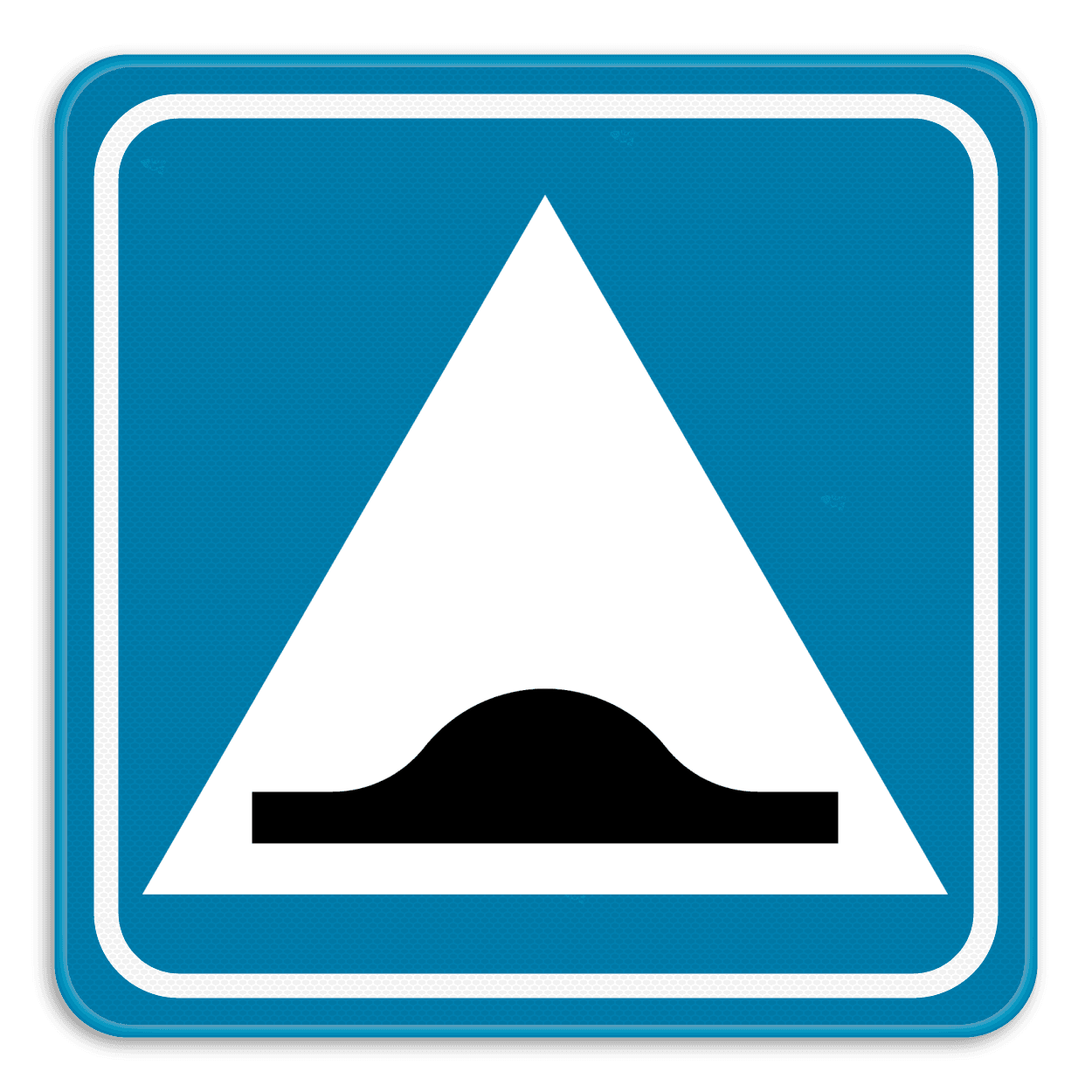 Verkeersbord SB250 F87 - Verhoogde inrichting