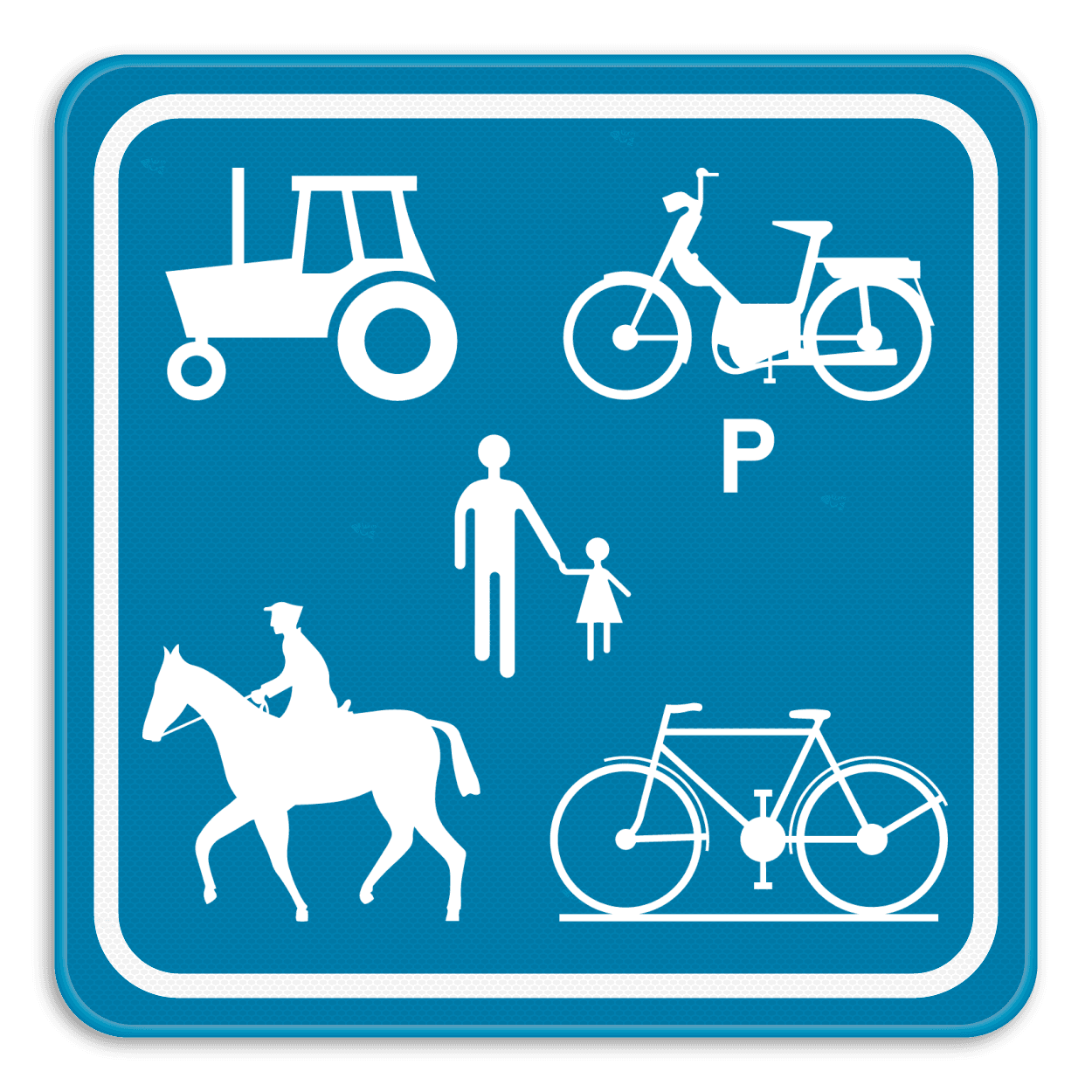Verkeersbord SB250 F99c