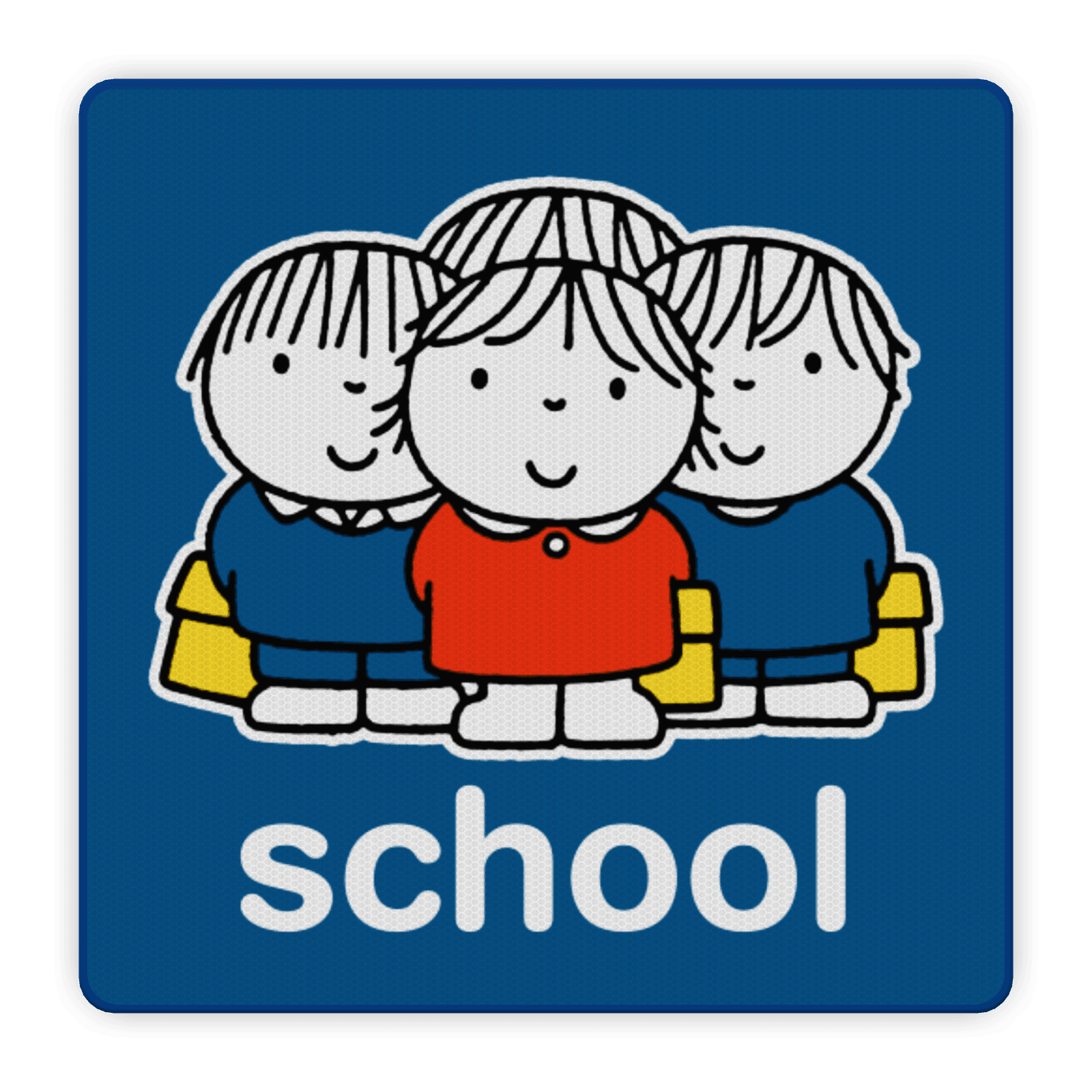 Attentiebord Dick Bruna - school - LV.AB.G2