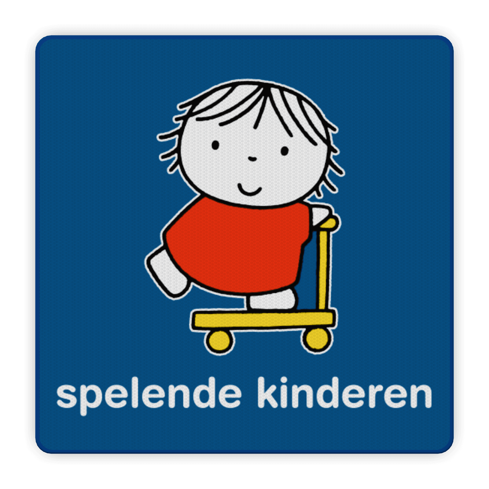 Attentiebord Dick Bruna - op de step - LV.AB.H5