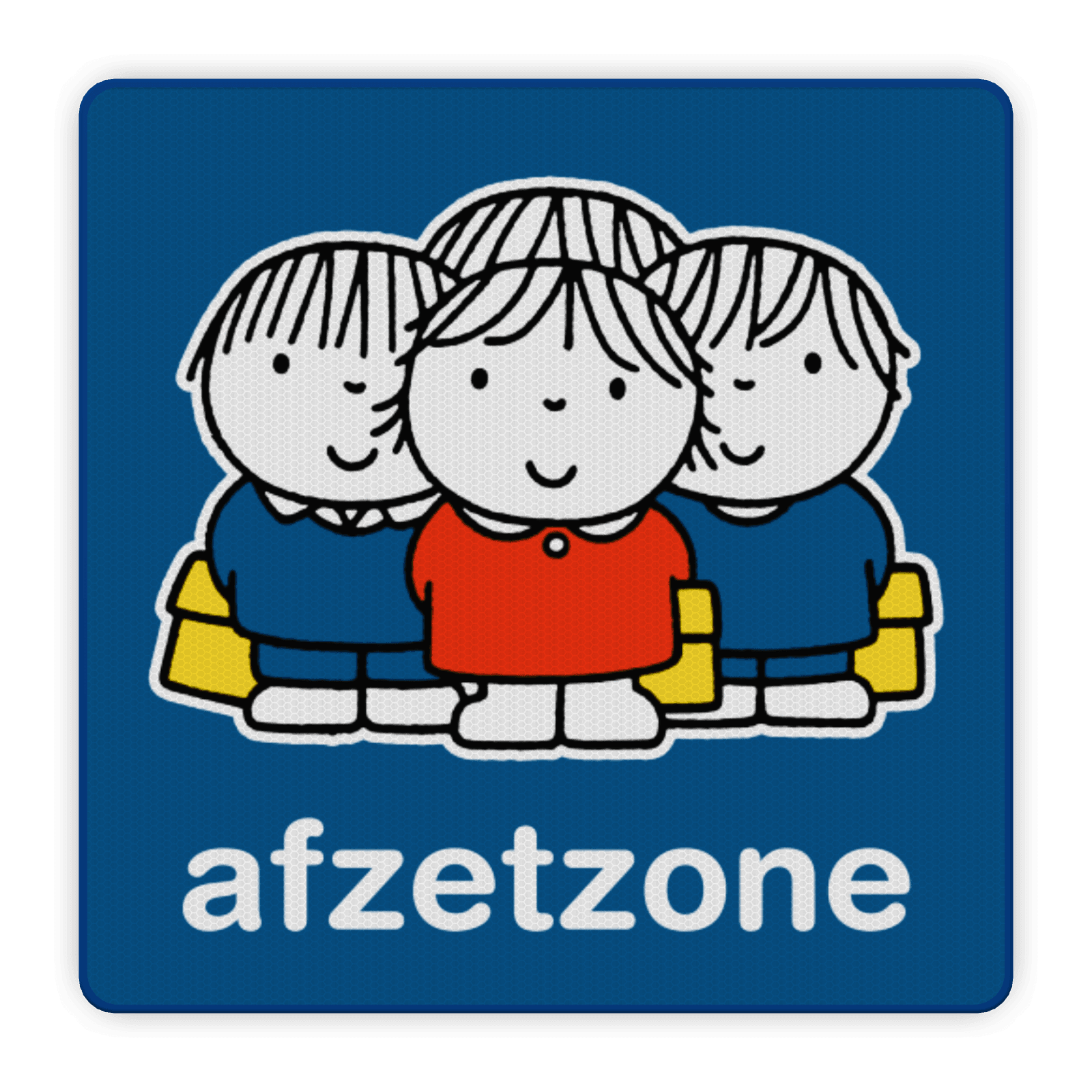 Attentiebord Dick Bruna - afzetzone - LV.AB.G17
