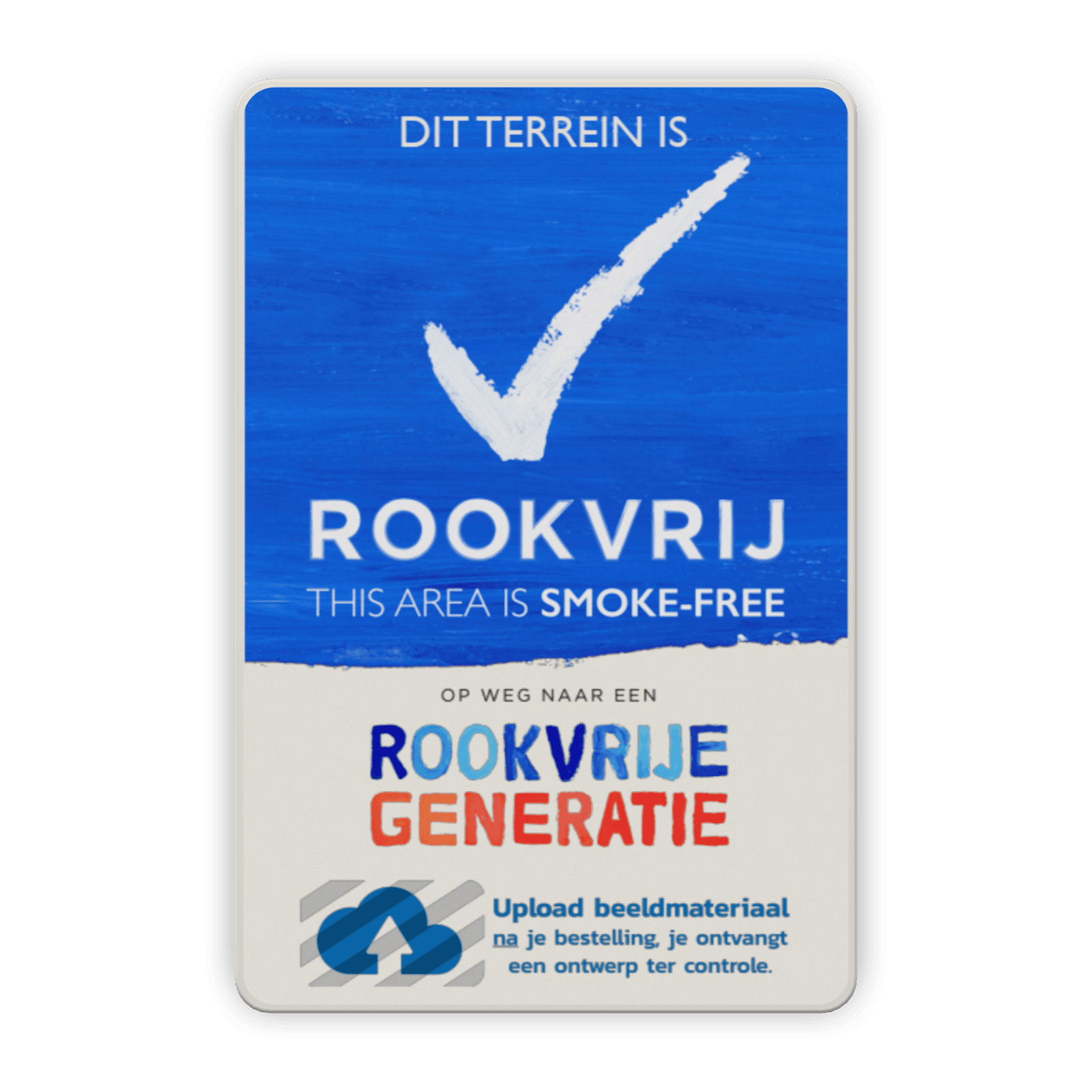 Informatiebord basic - Smoke-free Generation