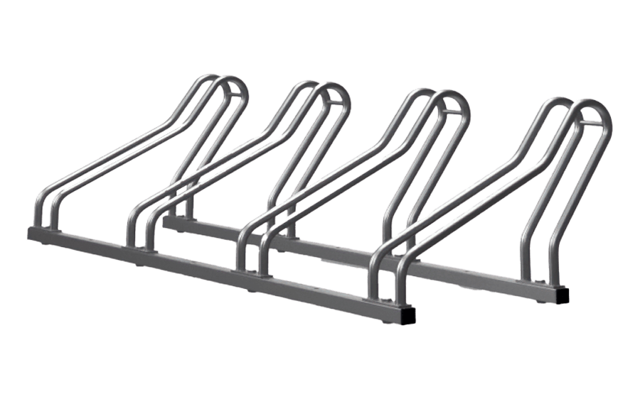 Porte-vélos en acier - 2 vélos - simple face