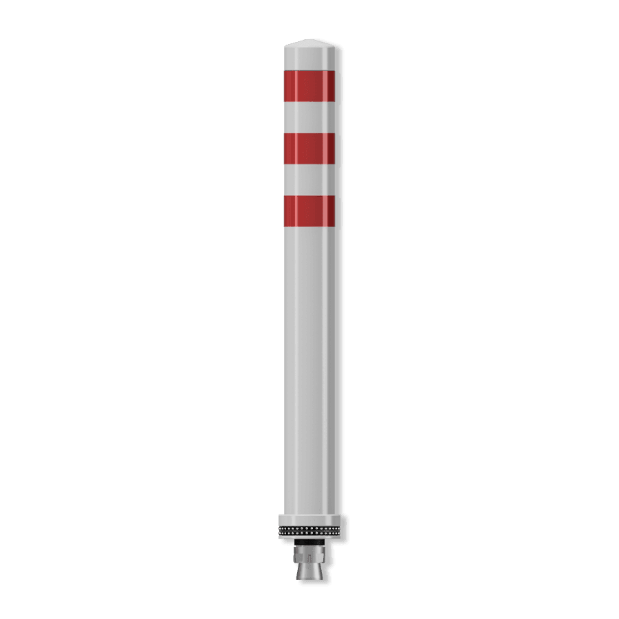 Trafic - amovible (NS) - Blanc/Rouge