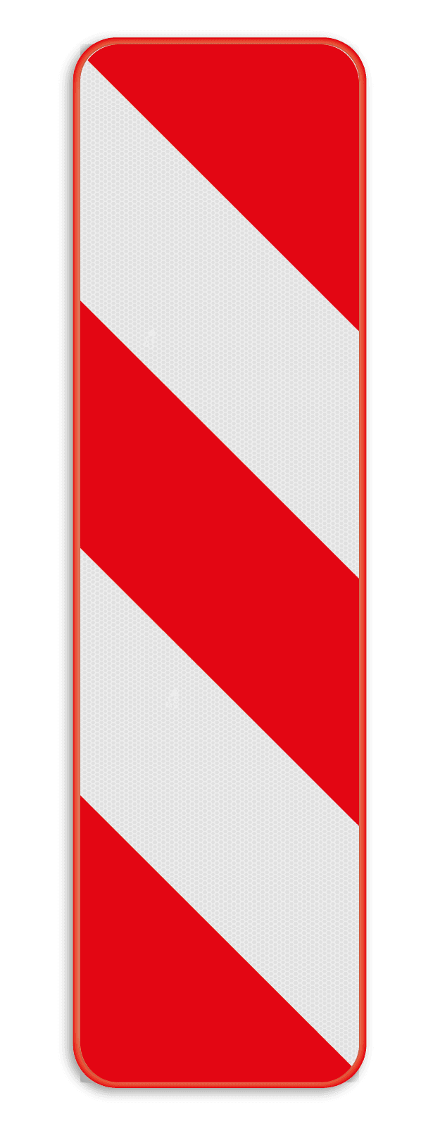 Verkeersbord SB250 Type IIb - Baken voor zijdelingse signalisatie, rechts