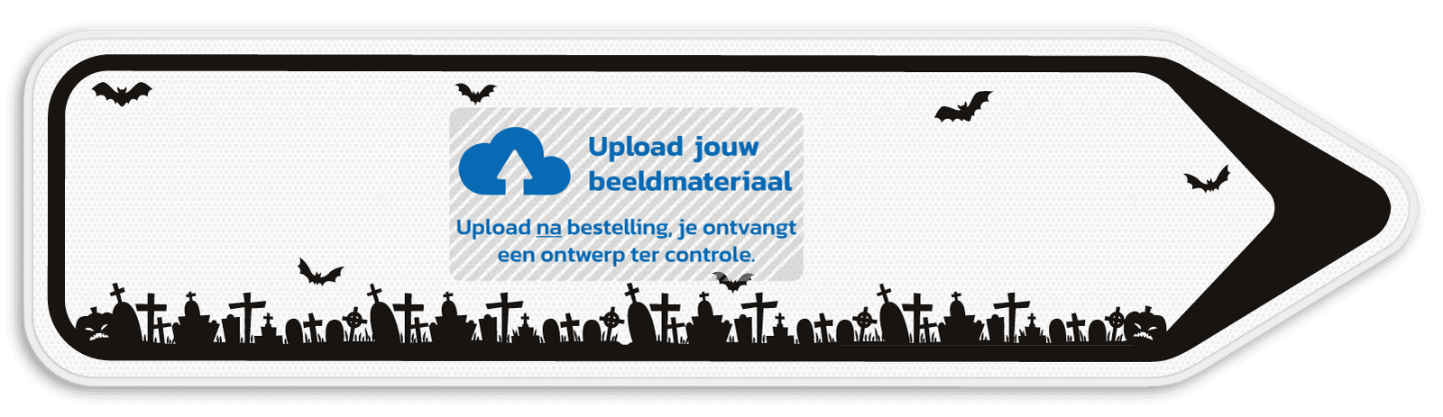 Pijlbord - Halloween - Personaliseerbaar