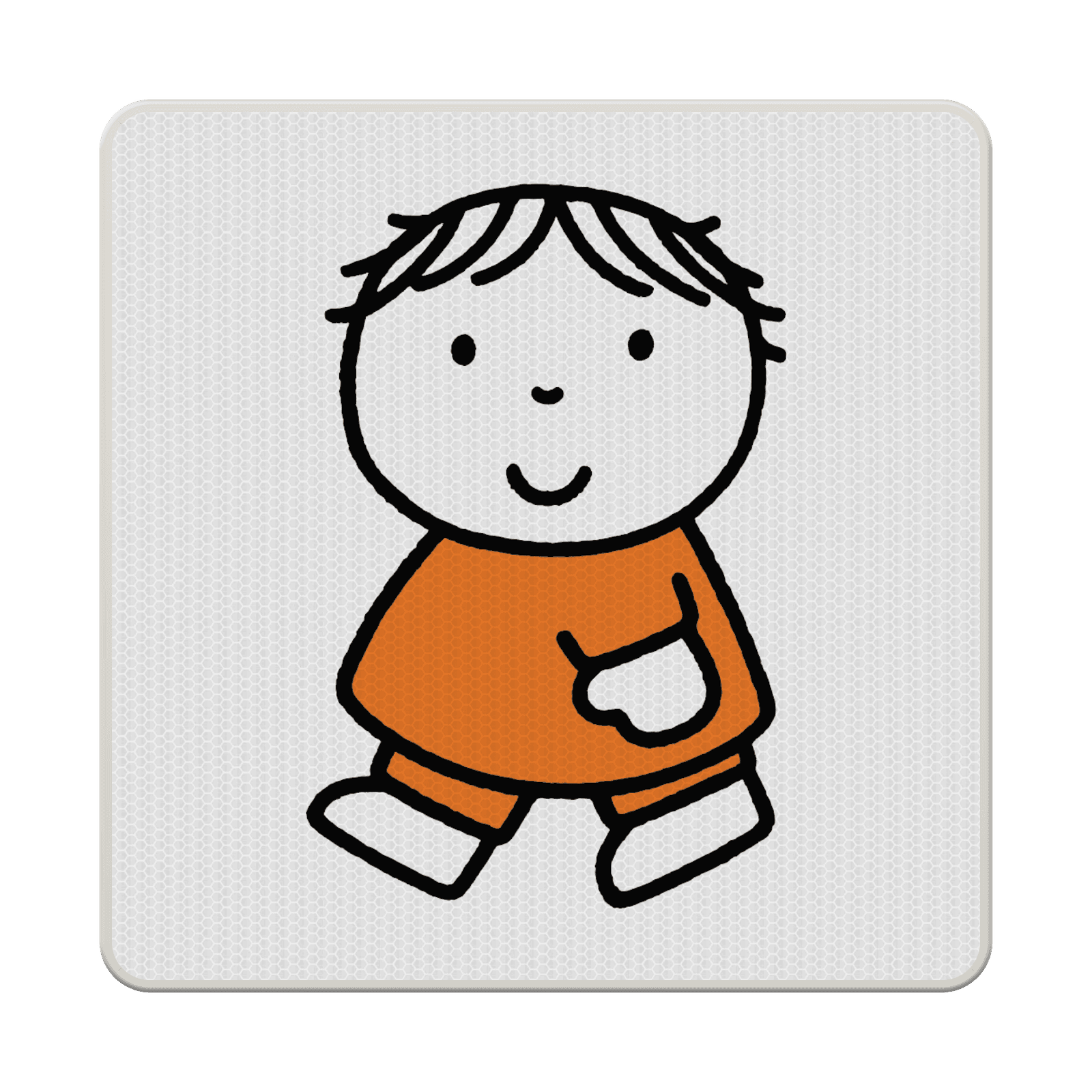 Attentiebord Dick Bruna - veilig naar school - LV.AB.G16W