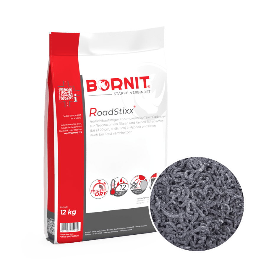 Road Stixx BORNIT thermoplastische asfaltreparatie - zak 12kg