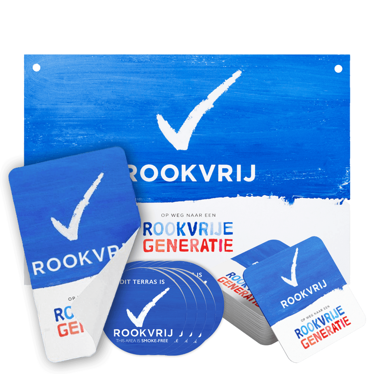 Rookvrij=Gastvrij pakket XL - Rookvrije Generatie