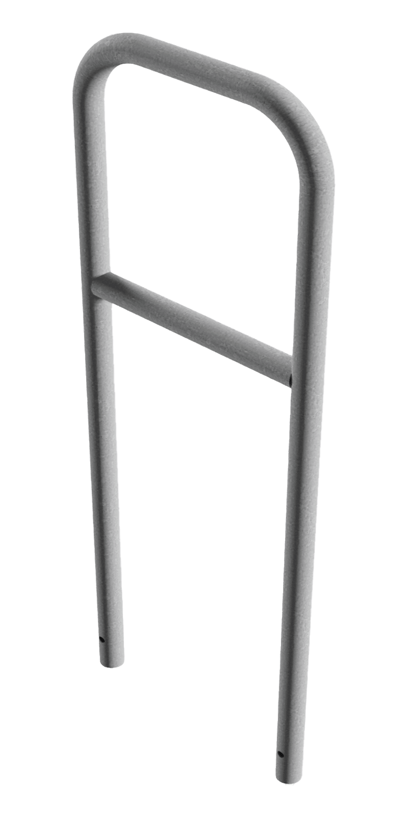 Arceau vélo galvanisé avec entretoise à encastrer – 600 x 1300 mm