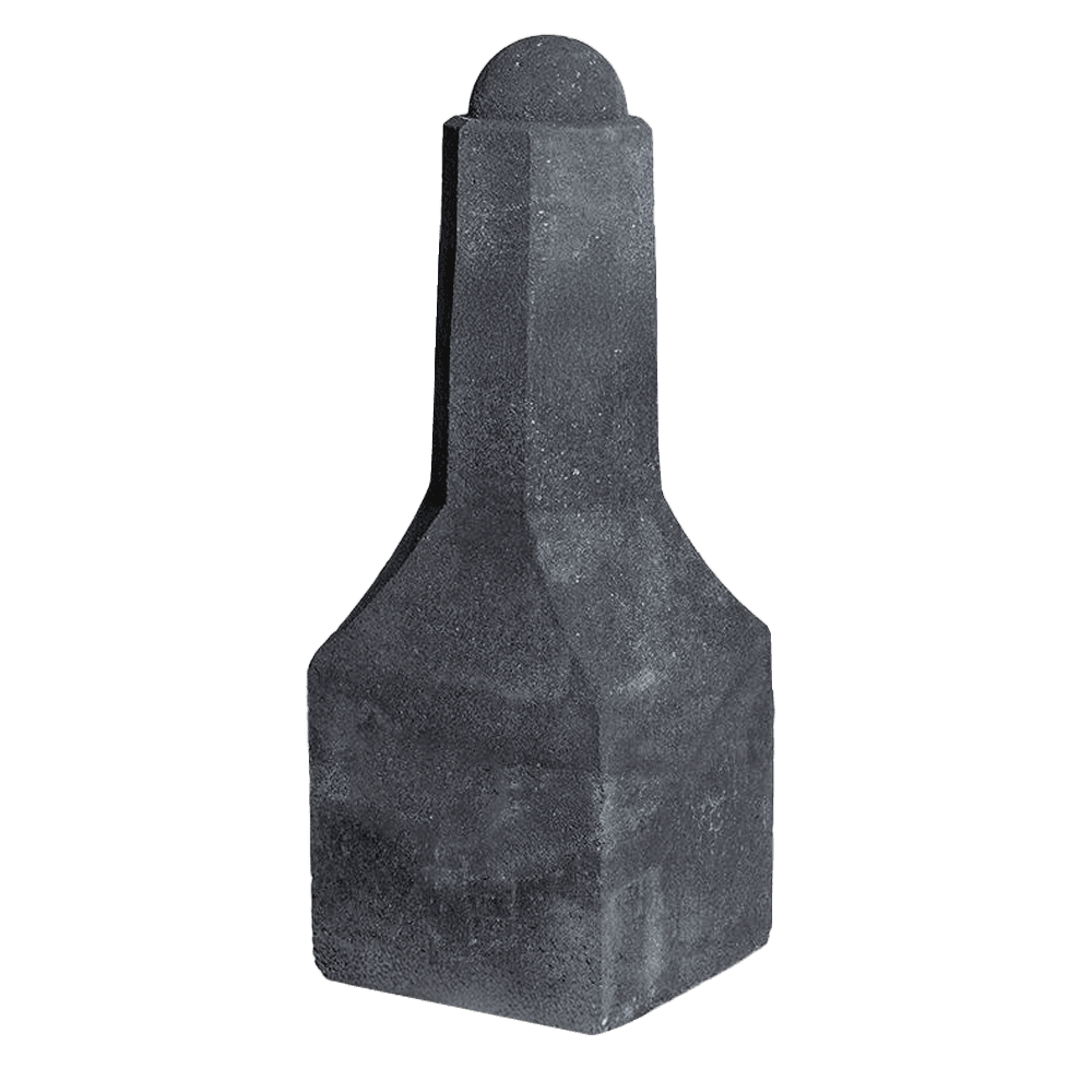 Afzetpaal beton TS1 - 80cm - antracietgrijs