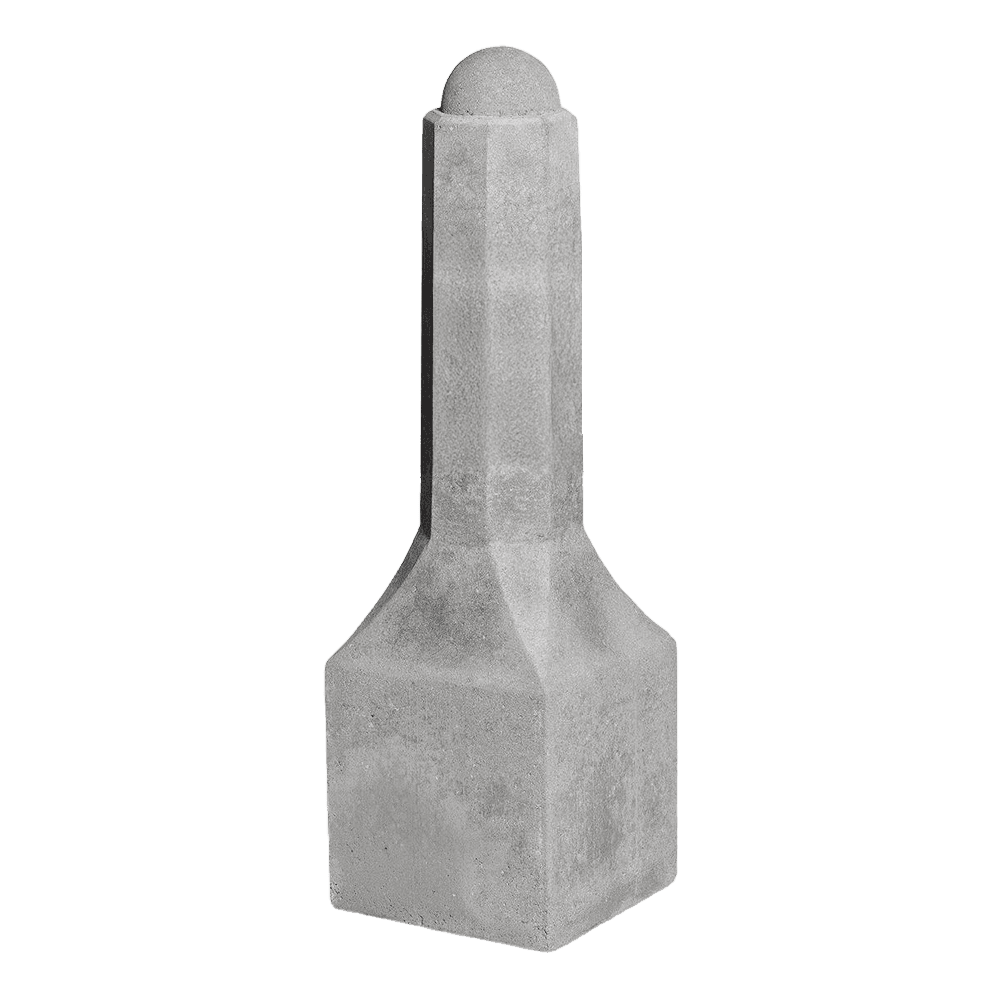 Afzetpaal beton TS2 - 105cm - grijs