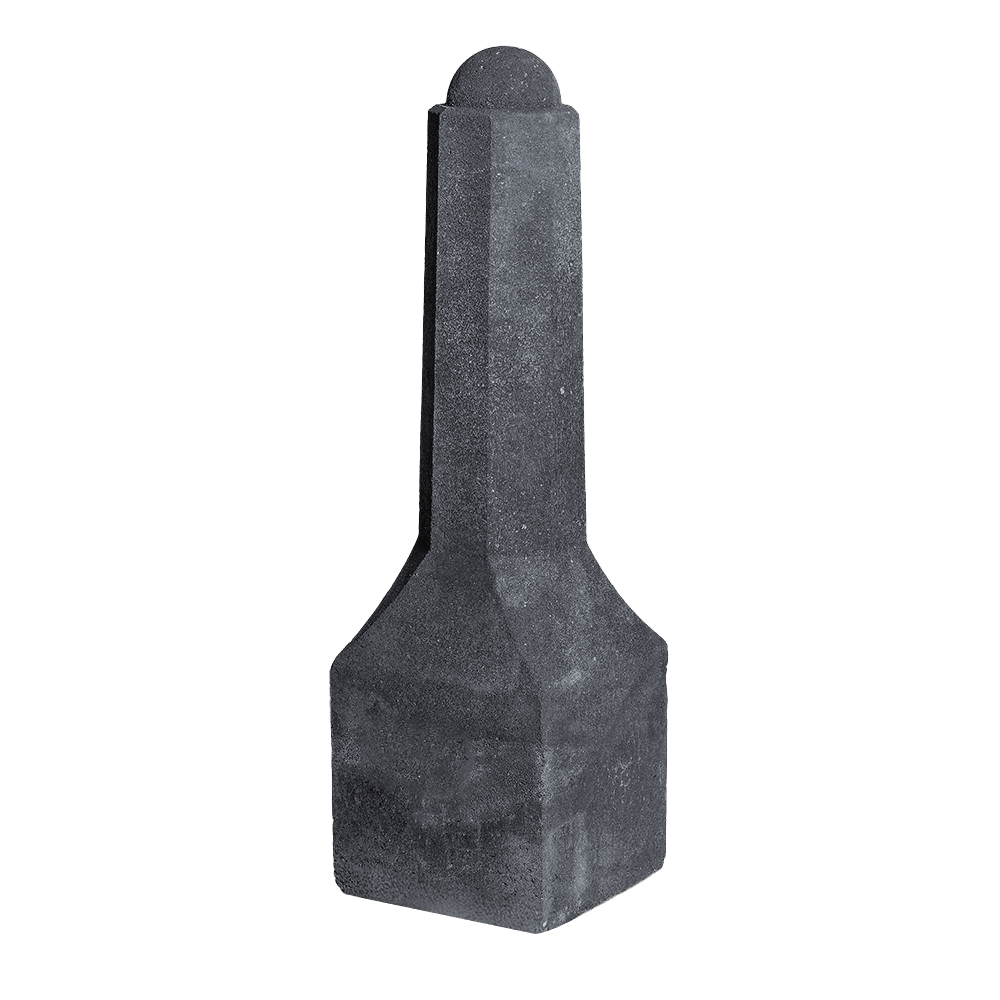 Afzetpaal beton TS2 - 105cm - antracietgrijs