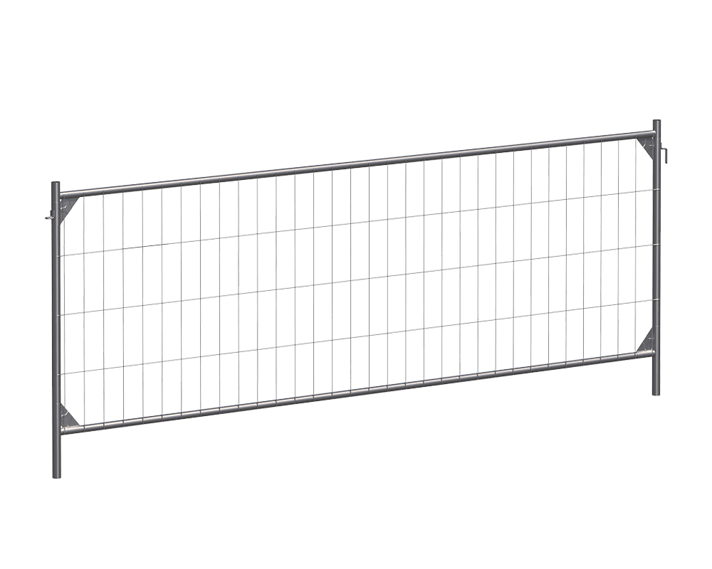Bouwhek laag model staal  - 3500x1200mm - 11kg