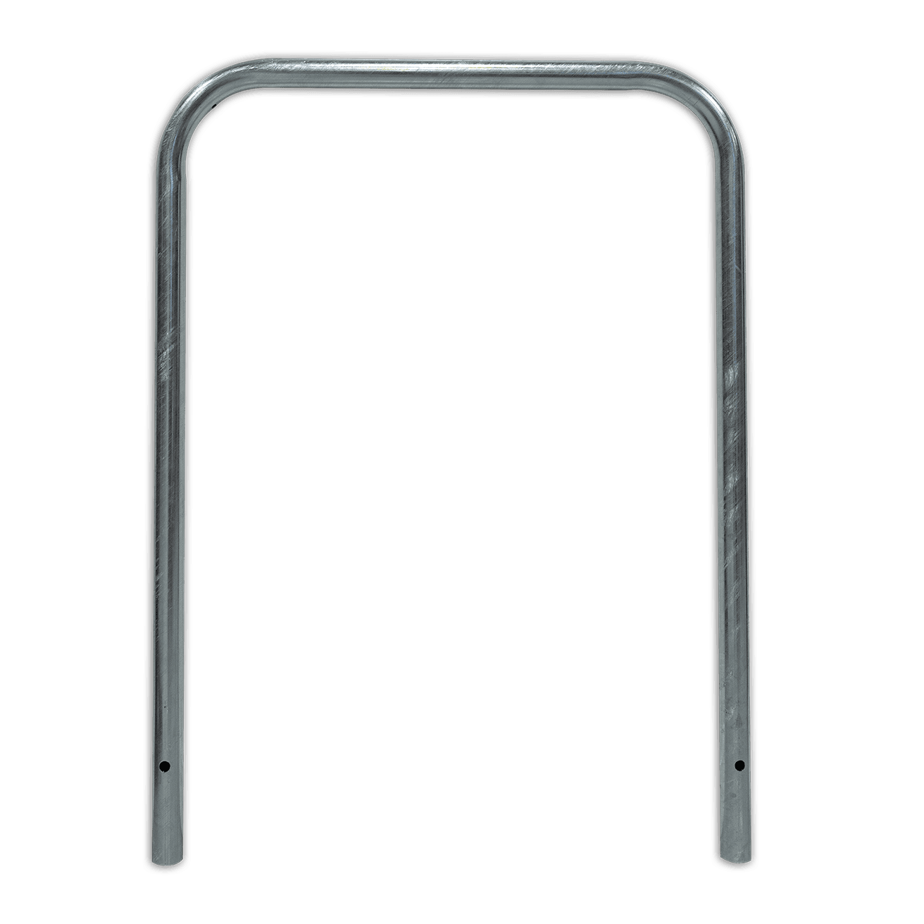Arceau vélo large en acier galvanisé sans traverse – 900 x 1300 mm