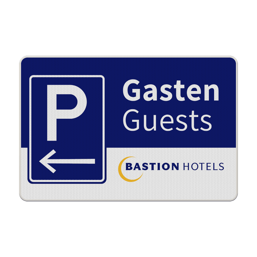Routebord parkeren - Reflecterend 3:2
