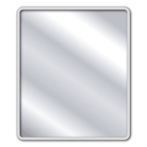Panneau de signalisation vierge en aluminium grand format – 1100 x 1300 mm