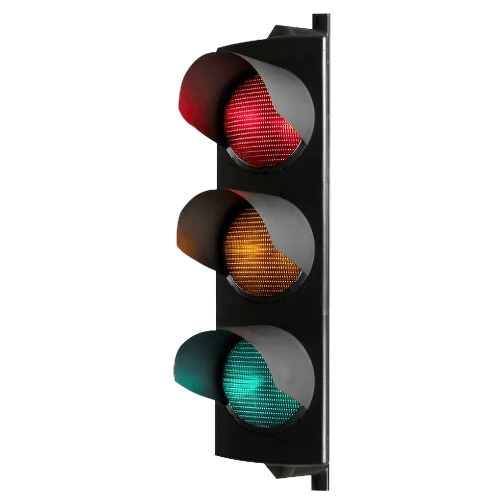 Verkeerslicht Futurline LED 3xØ210mm polycarbonaat