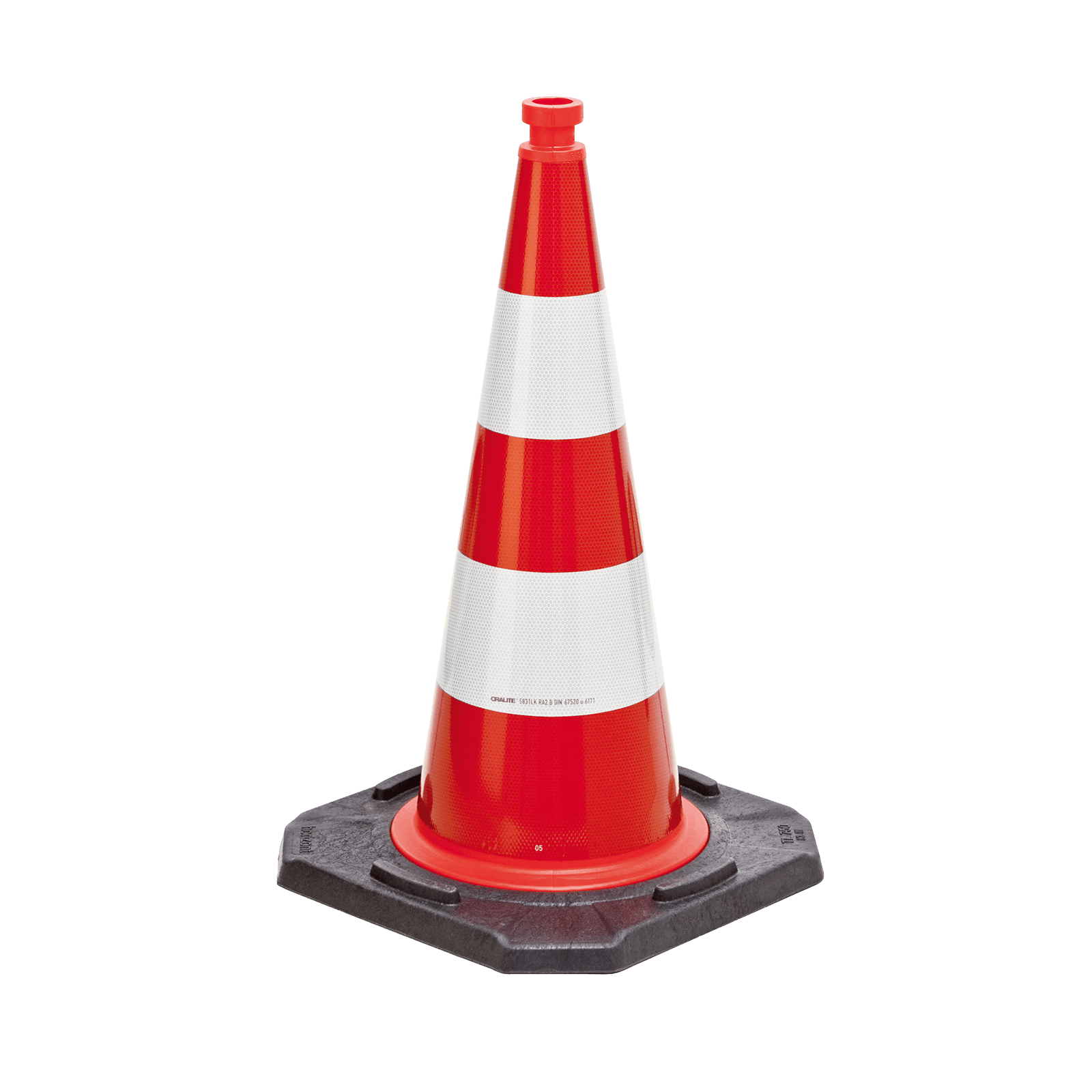 MORION EU Reflexkegel 500 mm klasse 2 rood/wit