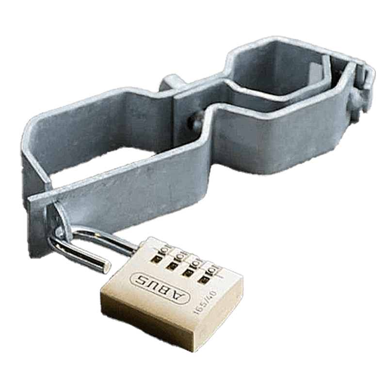 Bouwhek slotframe met cijferslot