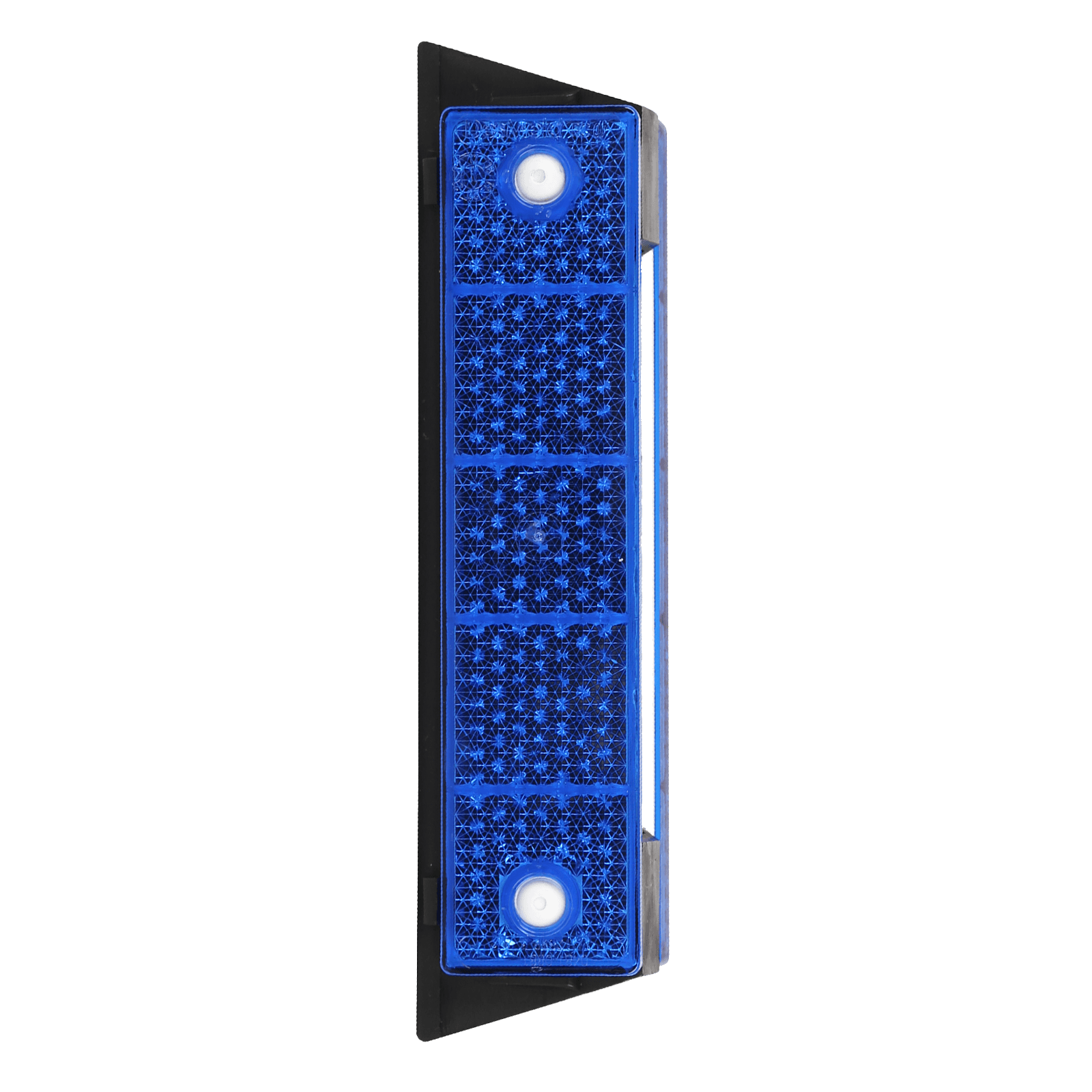 Wildwarnreflektor blau für Leitpfosten