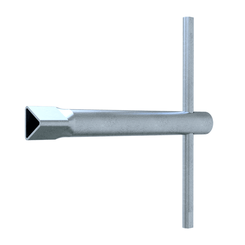 Steckdreikantschlüssel verzinkt