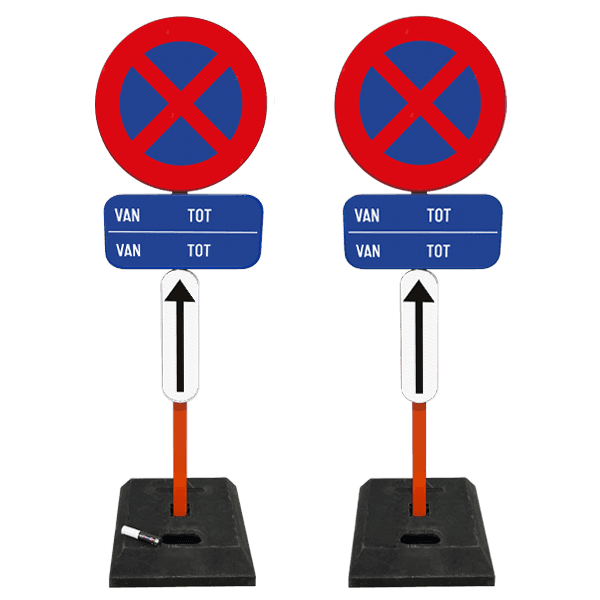 Parkeerverbod set E3 - All inclusive
